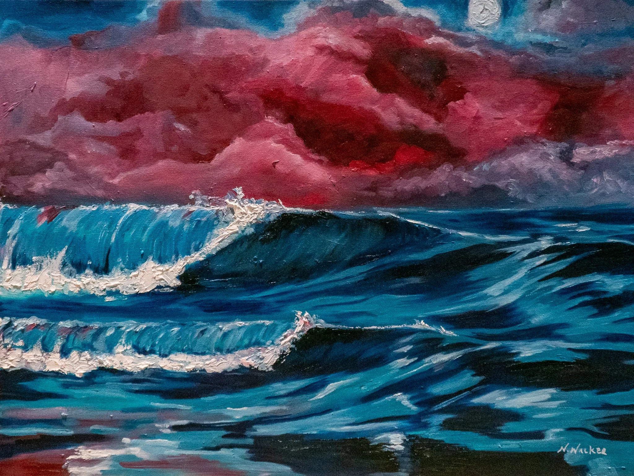 Crimson Skies    (16"x20")