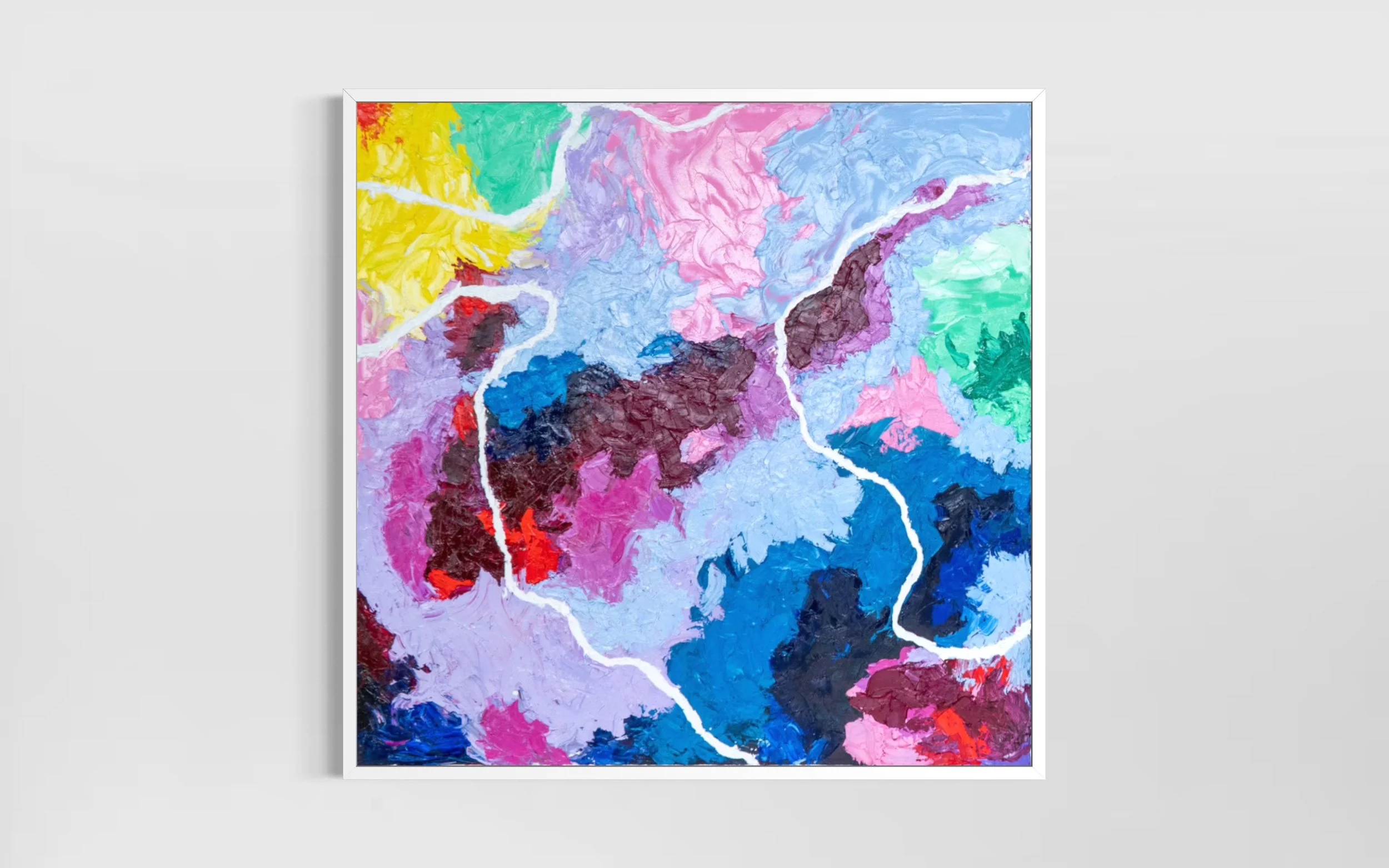 Skyfall - 48"x48" - 2023