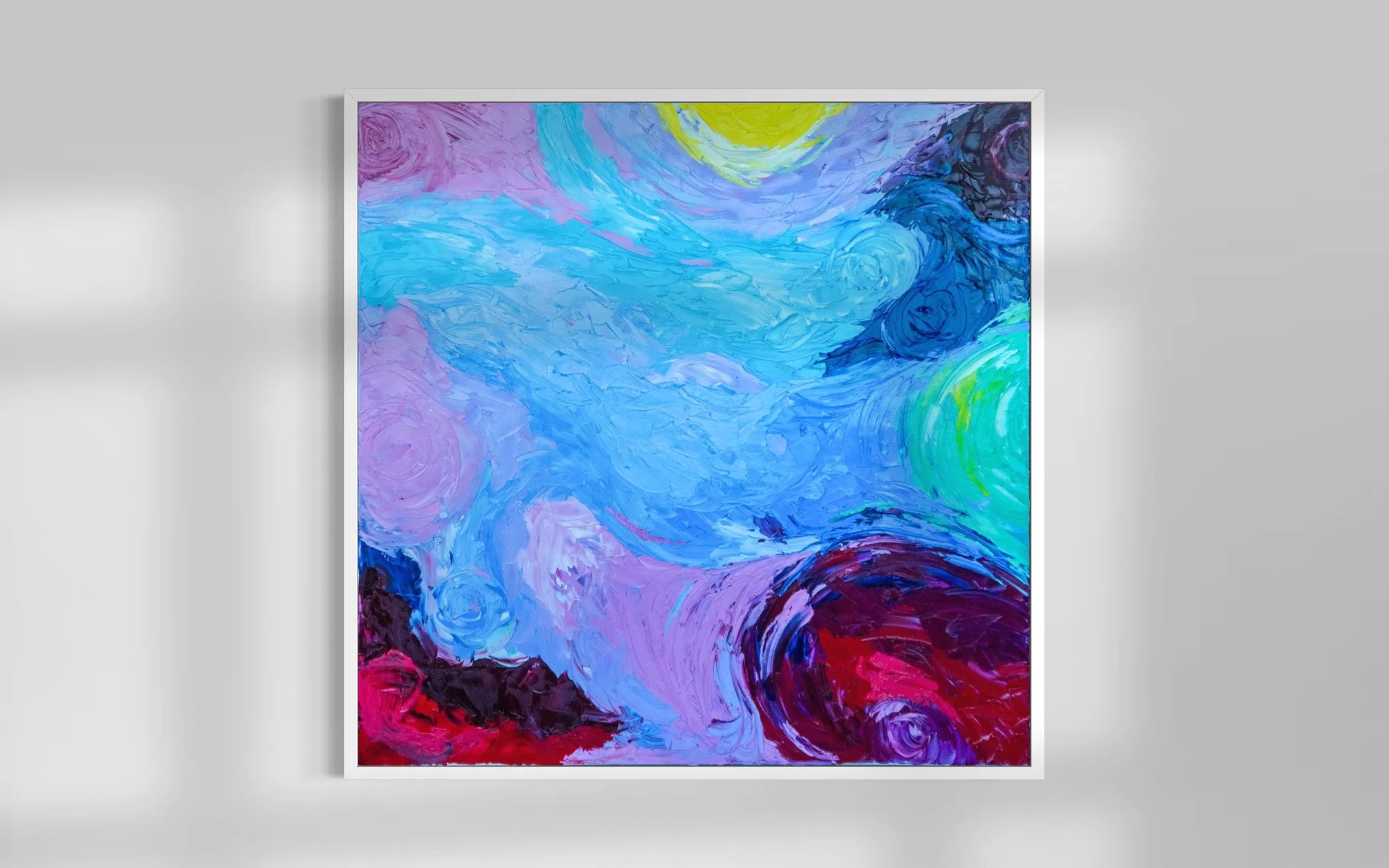 Hawaiian Skies - 60"x60" - 2023