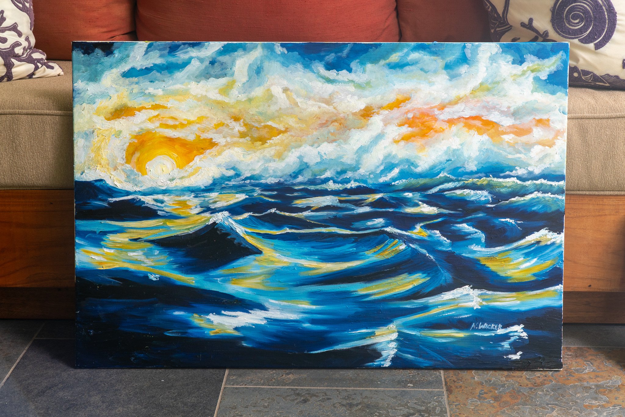 Choppy Tides - 2025 (24"x36")