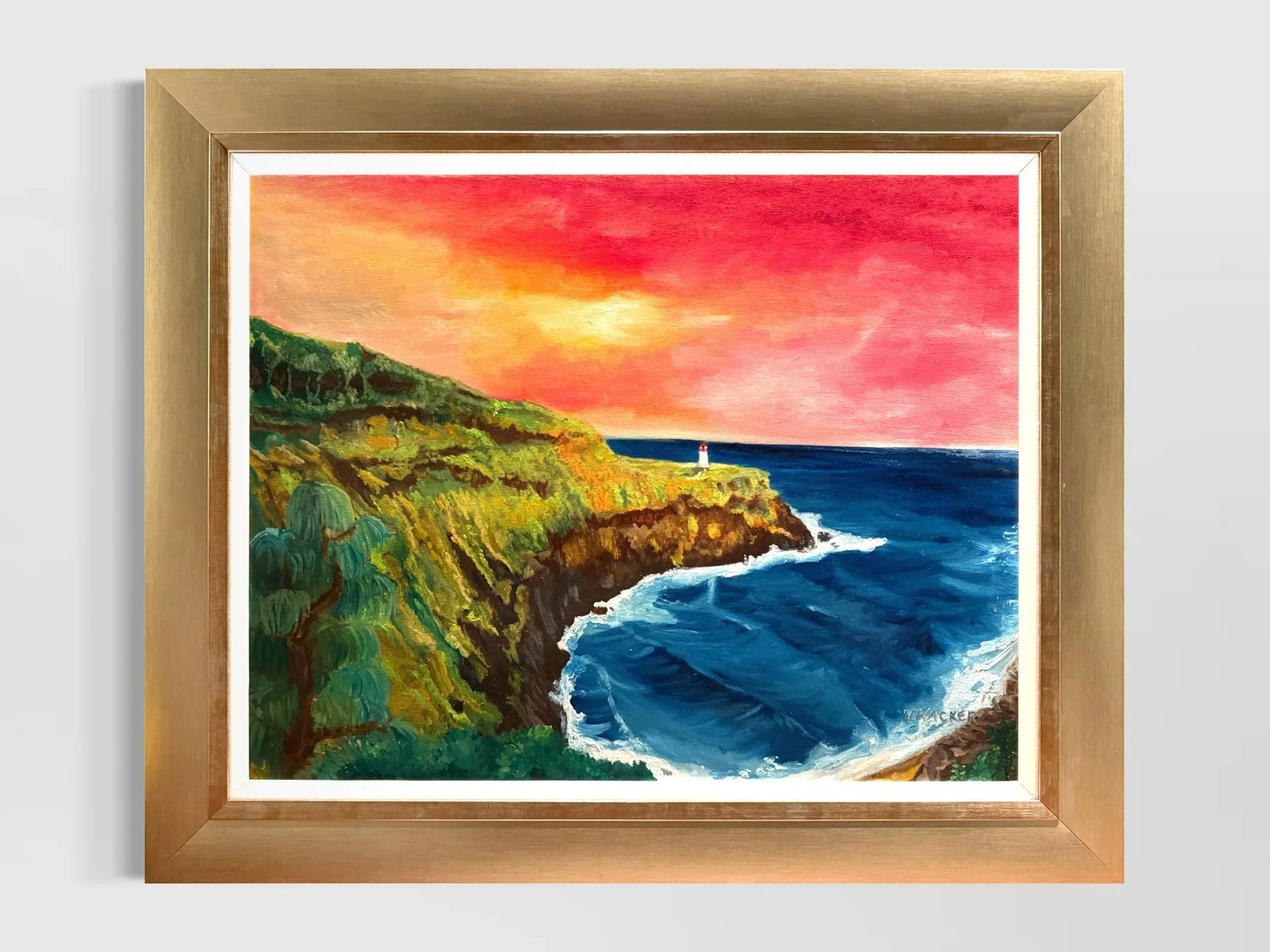 KilaueaLighthouse_Whitebackground_Framed copy.jpg