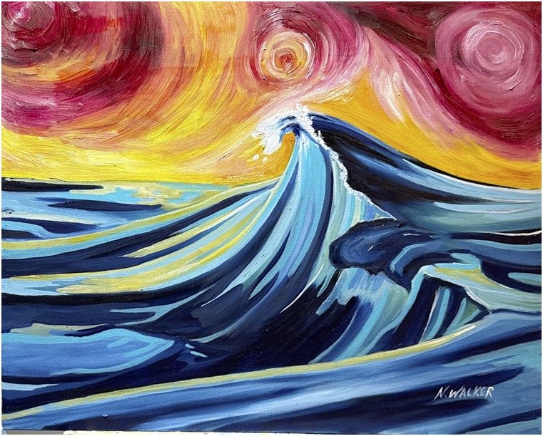 Barrels - 2025 (24"x30")