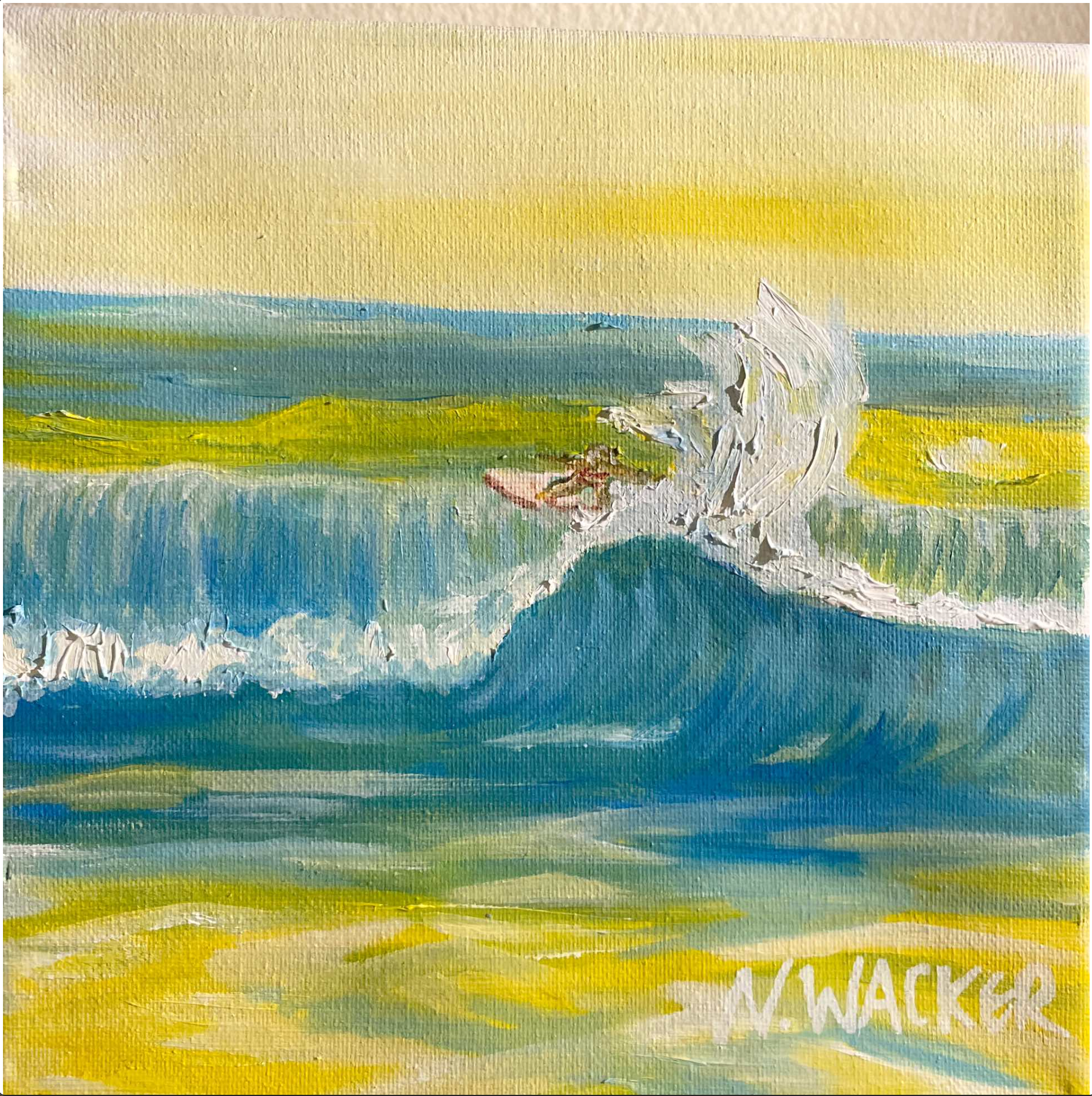 Surfin In the Sun ----- Framed