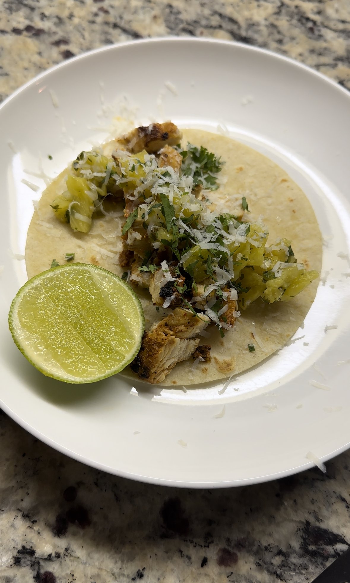 Chicken Al  Pastor Tacos