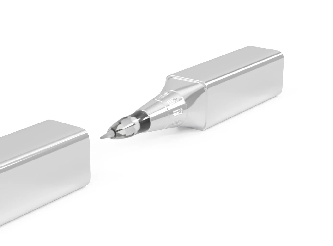 Anne-Kathrin Stehle Rendering Das Permanent Make-Up Gerät enstand in Kooperation mit MT Derm und der Fachhochschule Potsdam