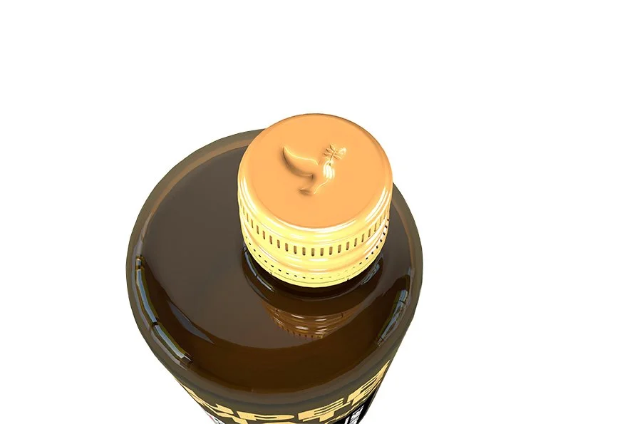 Anne-Kathrin Stehle Ein Mate Tee Getränk gegen Rassismus Mate mit einer Friedenstaube als Prägung