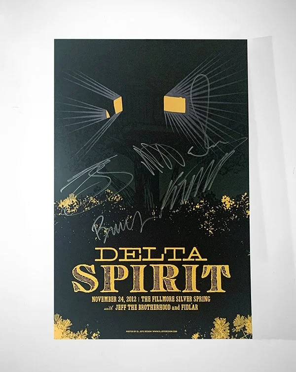 #22 Delta Spirit - 12x18 - $50