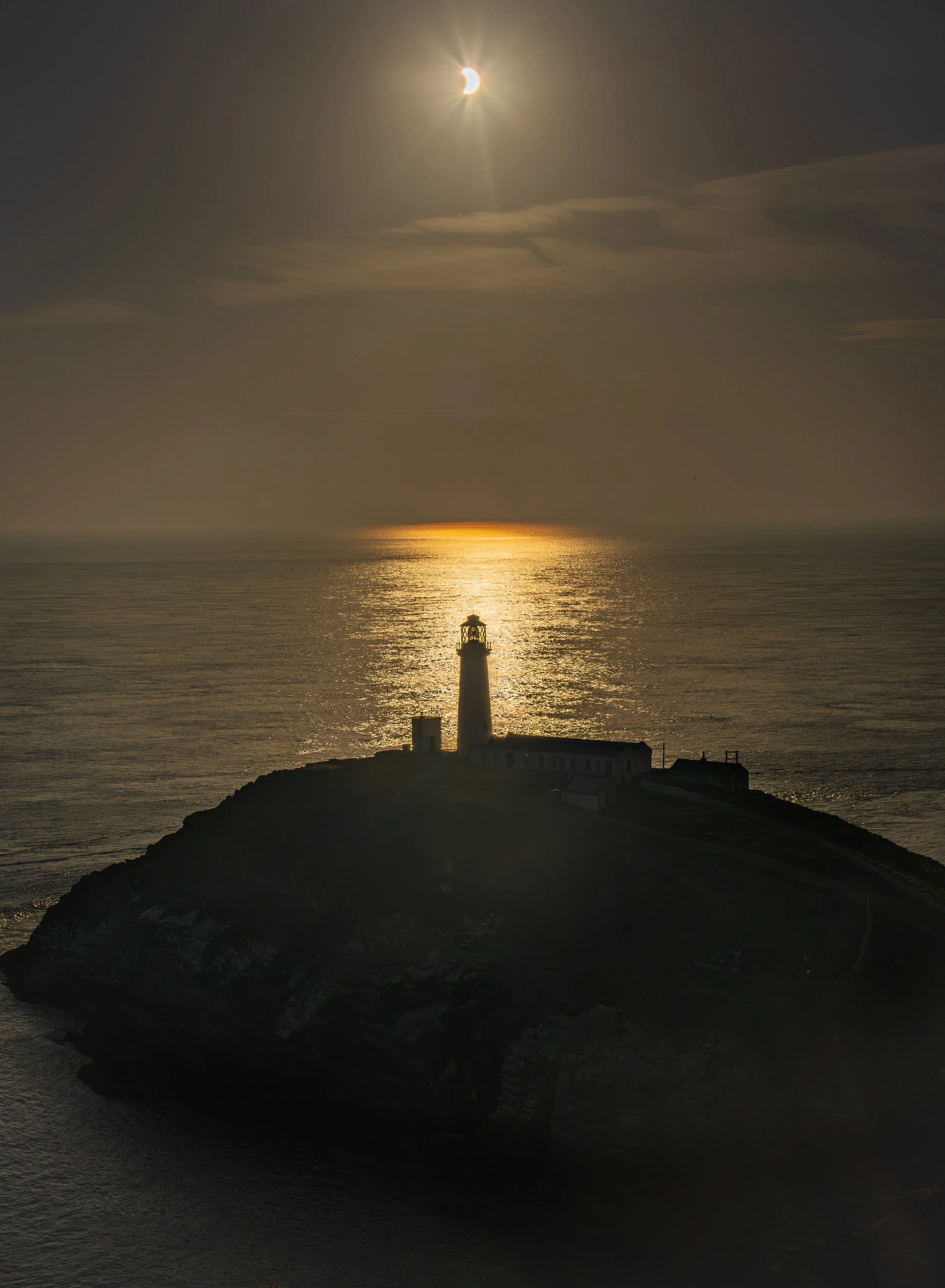 South Stack Solar Eclipse