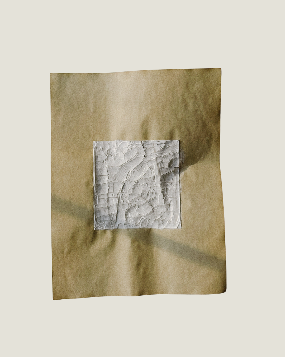 Crackle on Vintage Paper No.1