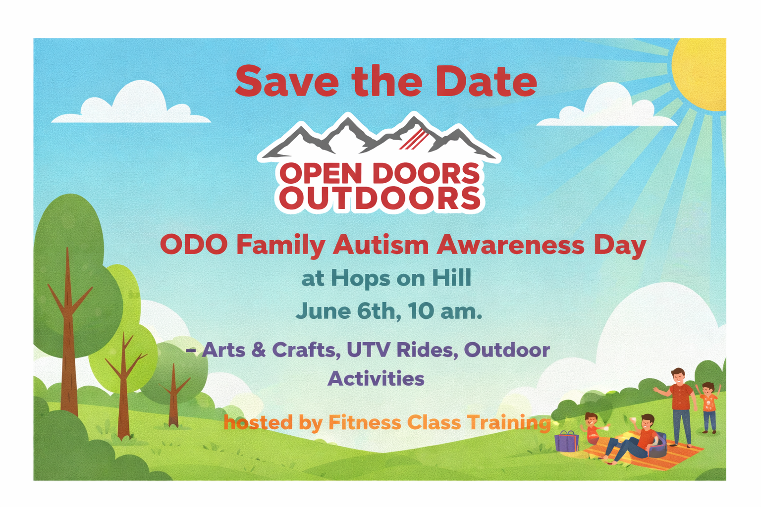 ODO Family Autism Awareness Day