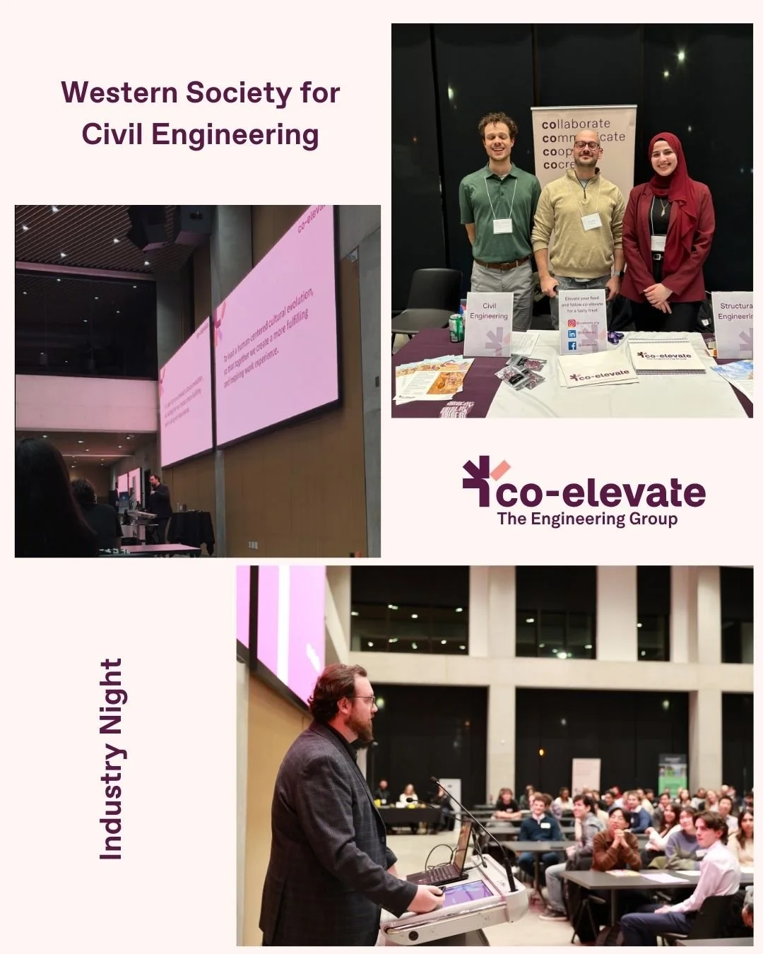 Proud to support the next generation of engineers 👏
Last week, Travis Parker shared insights on engineering culture, and our team connected with students about life in the profession at the @wsce_ 's Industry Night at @westernuniversity .

We also s