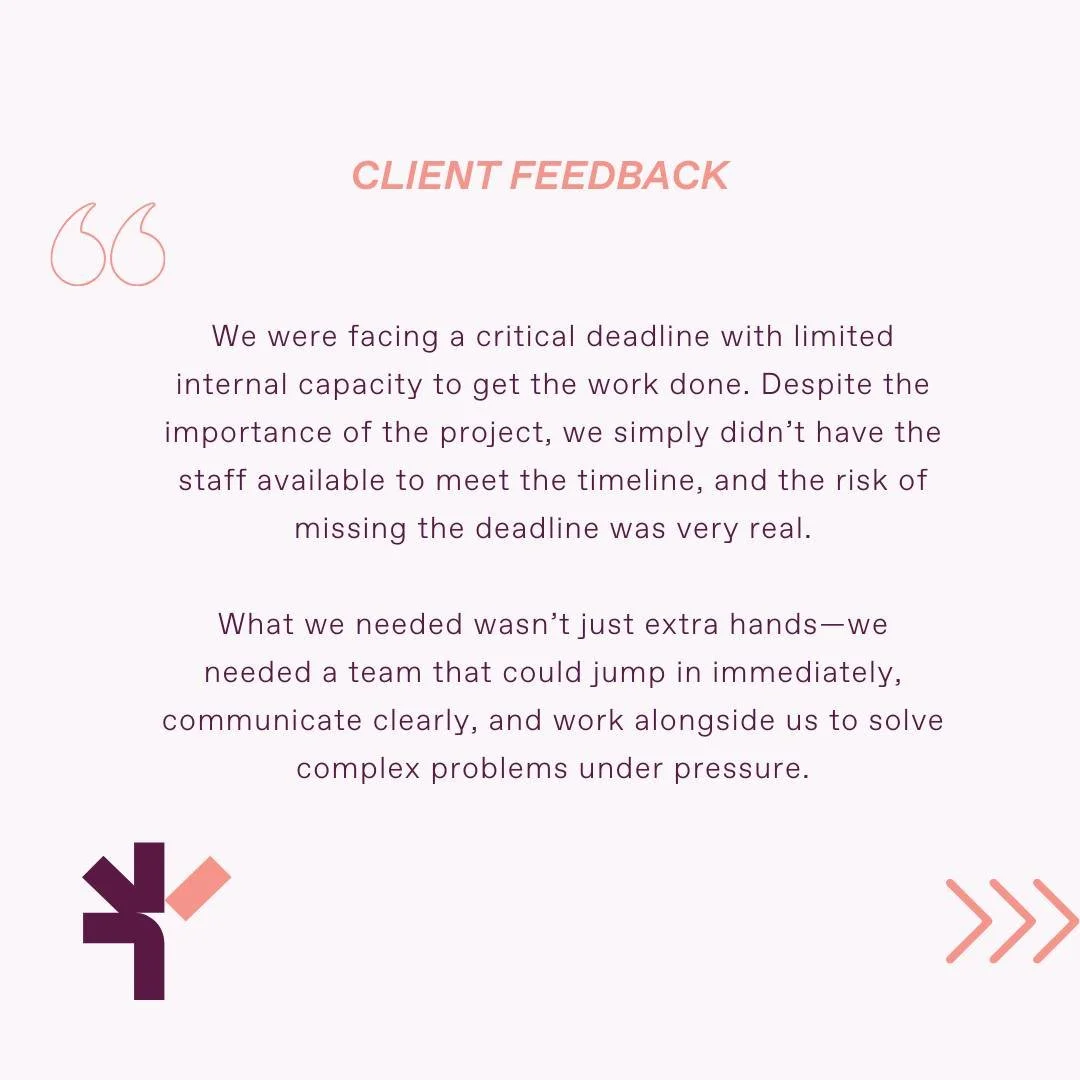 When timelines are tight and the stakes are high, strong partnerships matter most.
We&rsquo;re grateful for the trust our clients place in us&mdash;swipe to see how we worked with Calcs.com to deliver their project on time while keeping their focus o