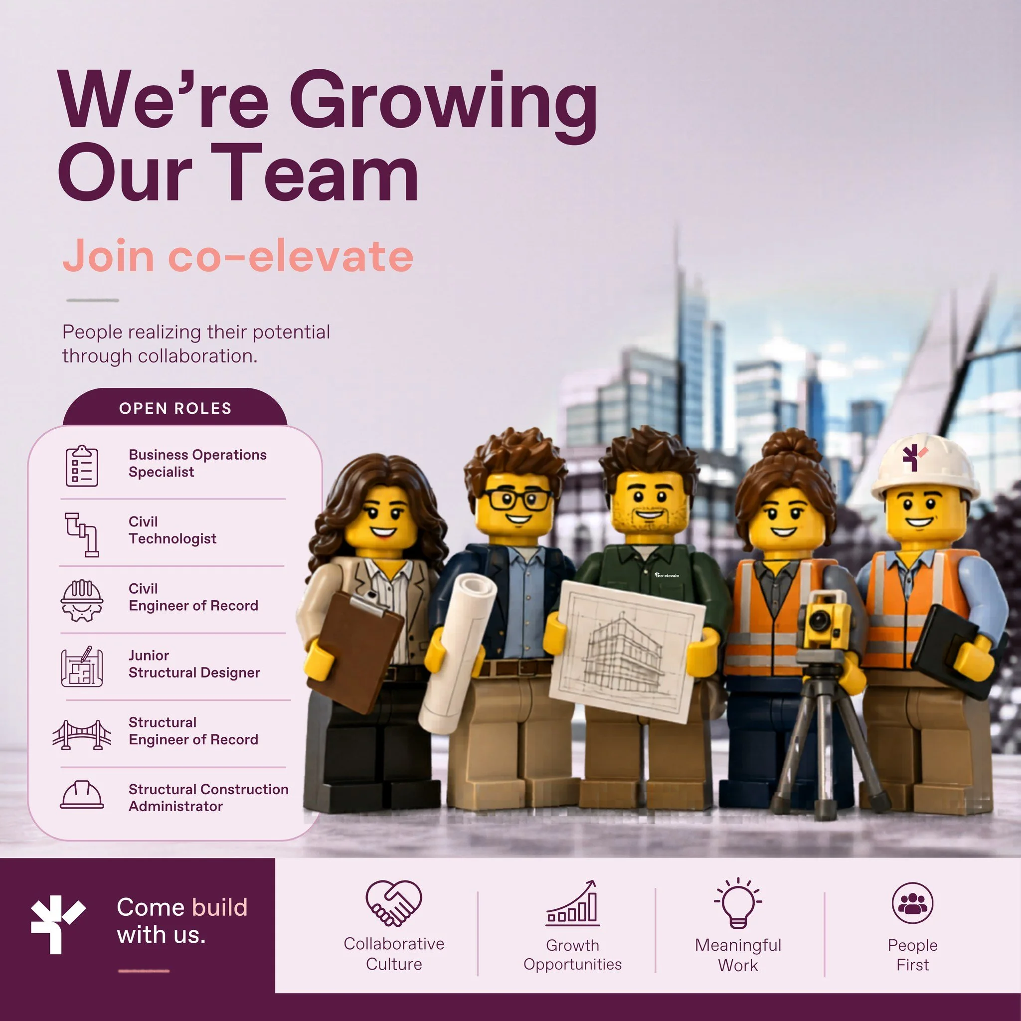 Is your magic proudly nerdy, occasionally goofy, and relentlessly committed to great outcomes?

You may have found your people.
 
co-elevate is growing, and we&rsquo;re looking for new partners who care about meaningful work, strong collaboration, an