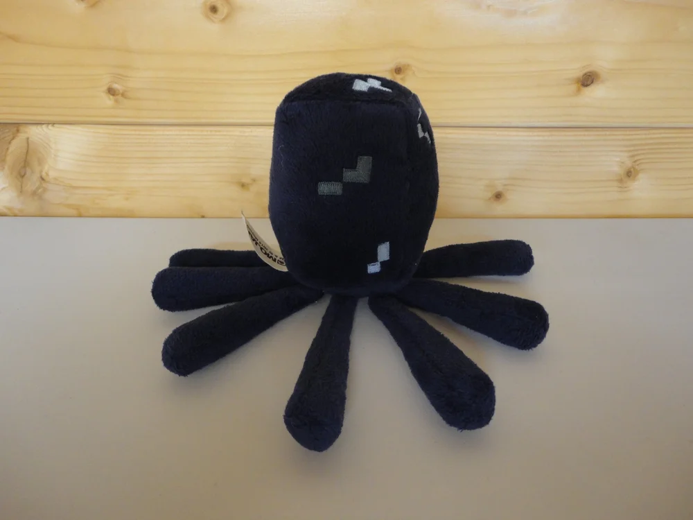 Minecraft Squid Plush — Toyboxuk Pre-loved toys