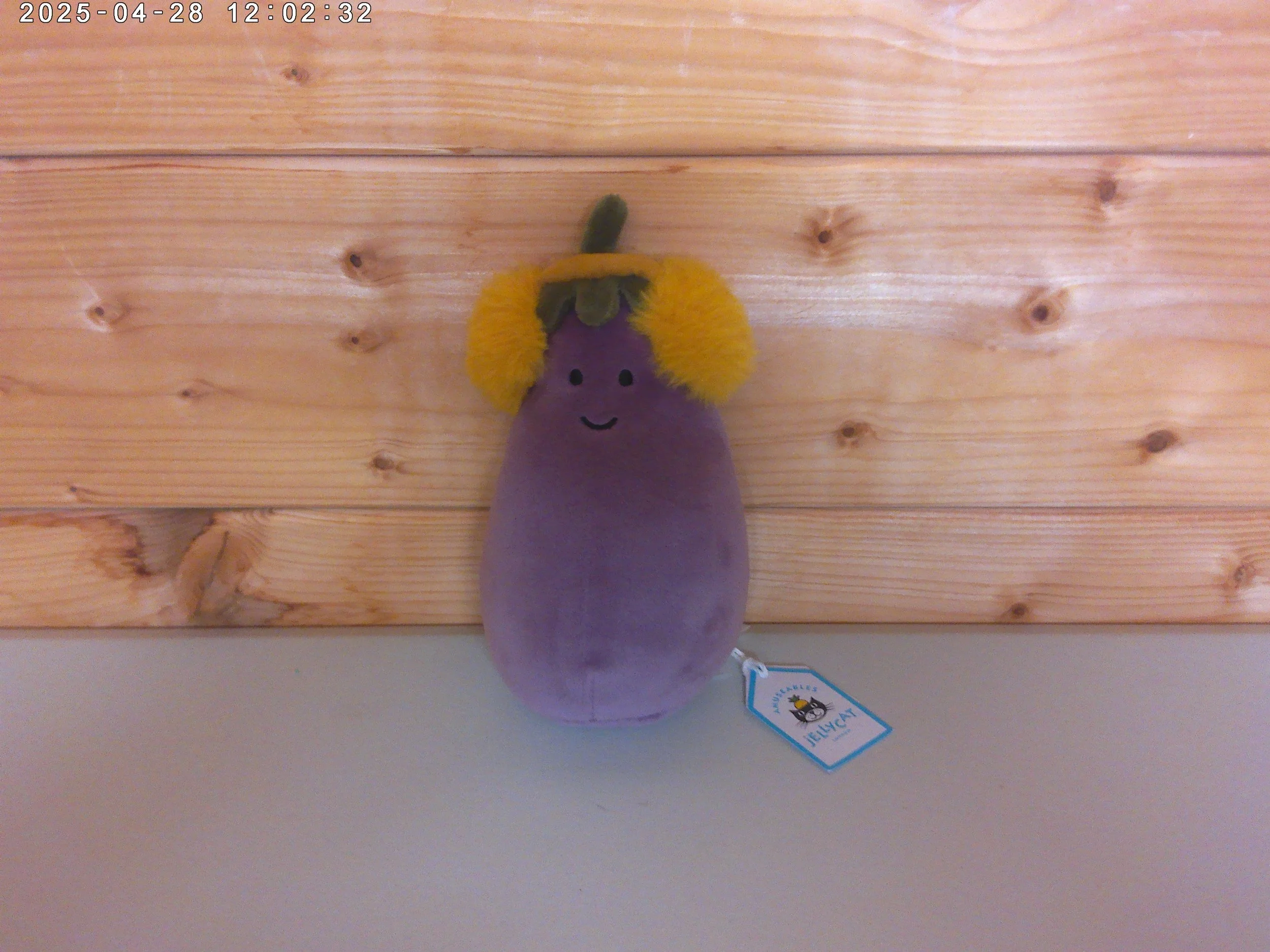 Jellycat Toastie Vivacious Aubergine - New