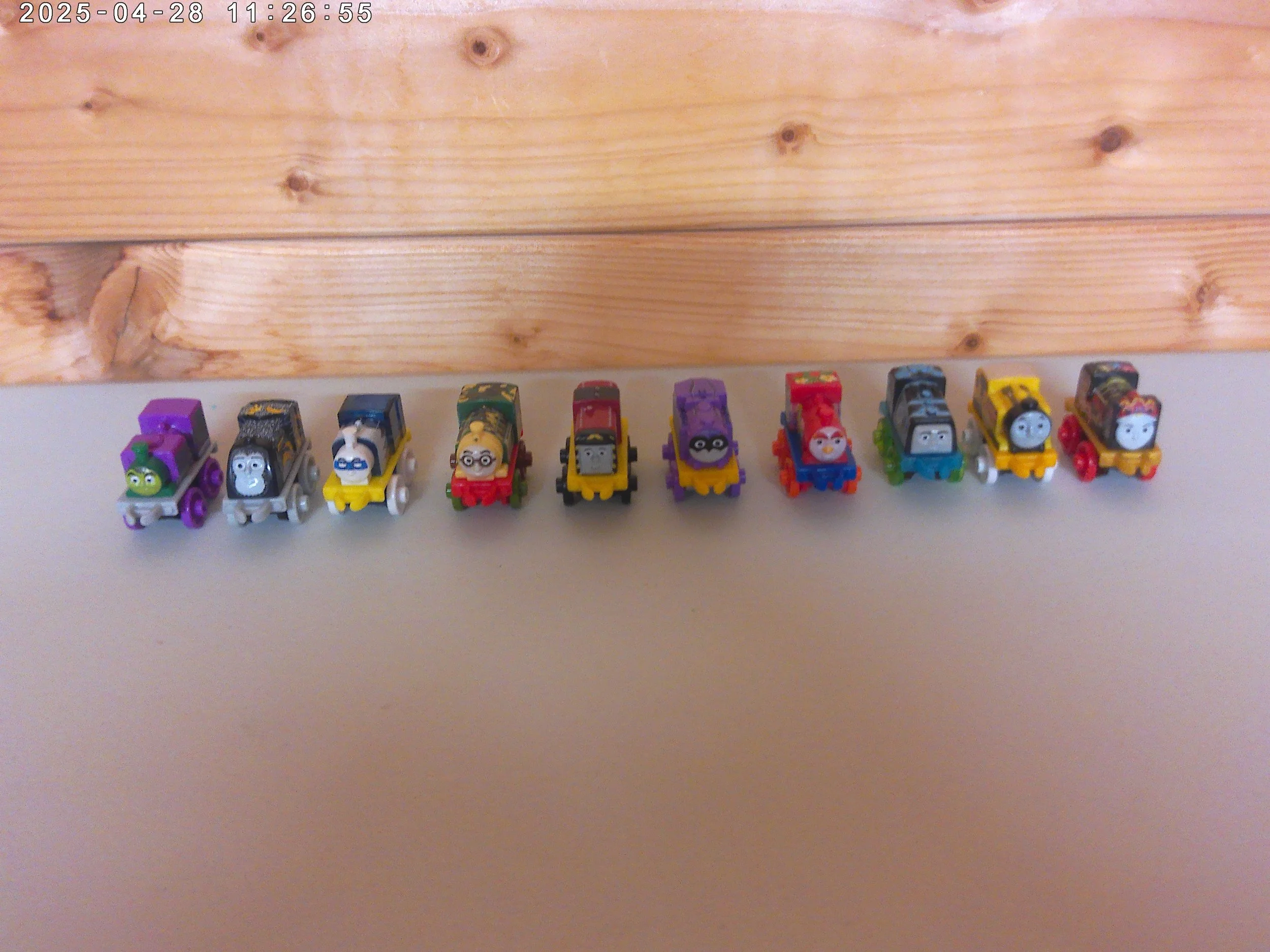 Thomas the Tank Engine set of Ten Mini Trains