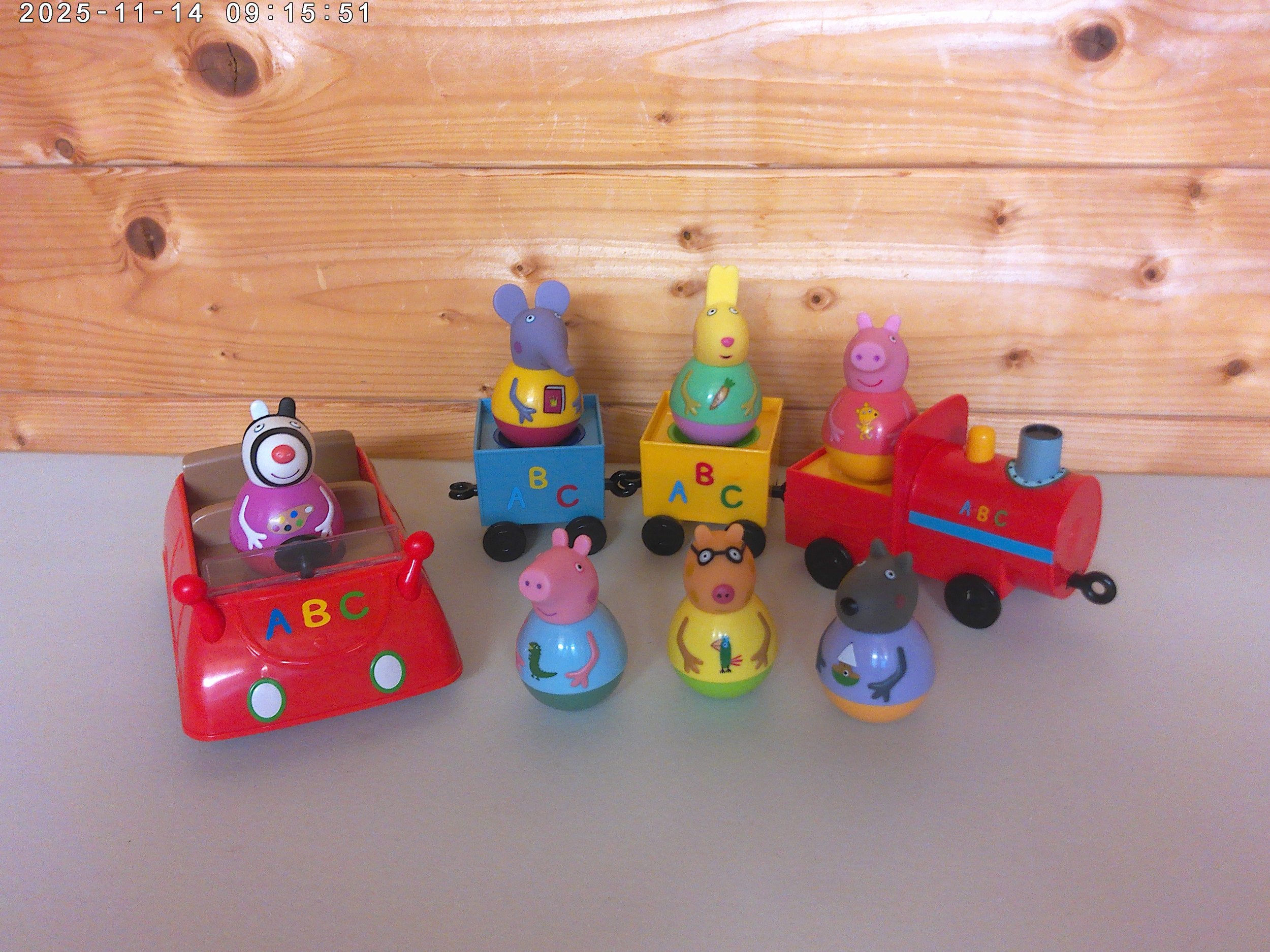 Weeble train and car set.jpg