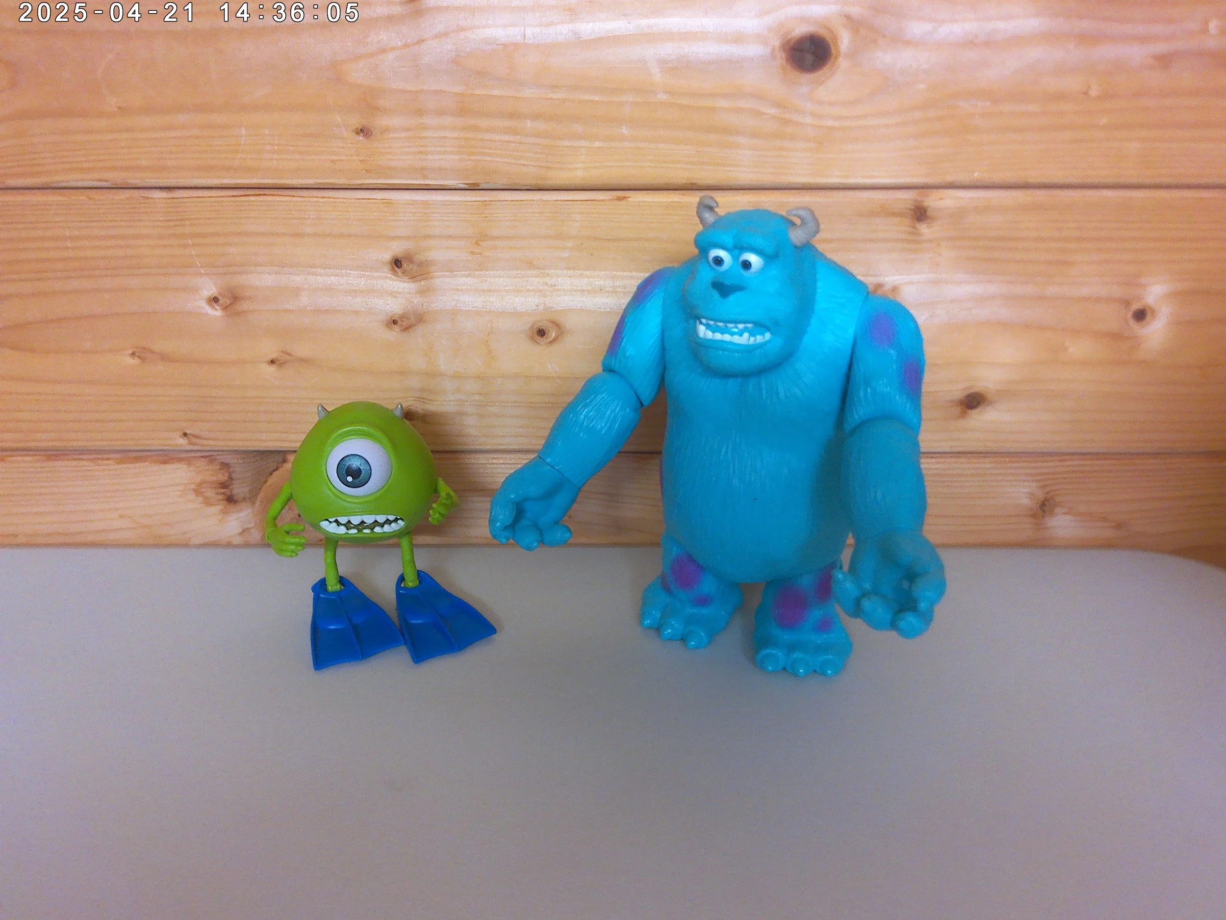 Monster Inc Mike & Sulley Moveable Figures