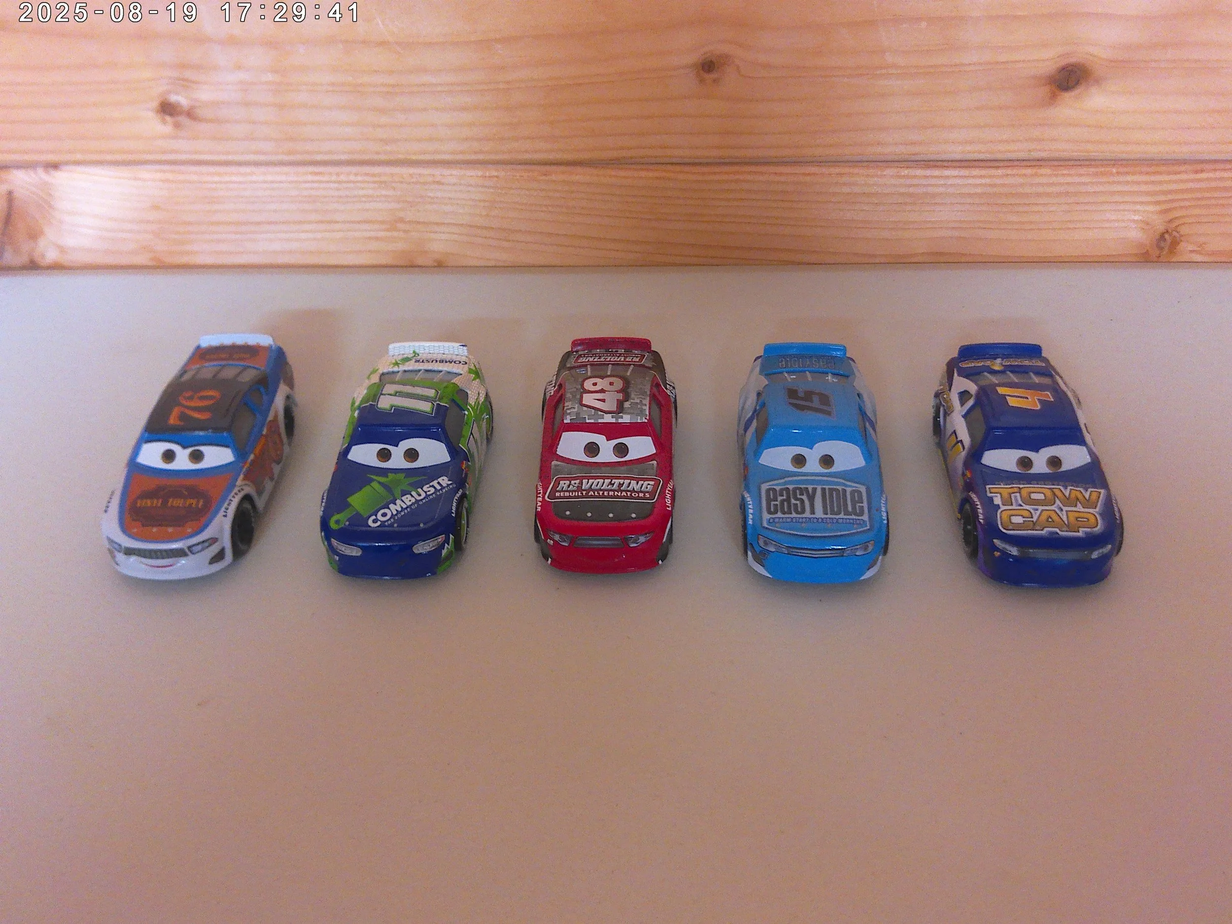 Disney Diecast set of Race Cars (5)