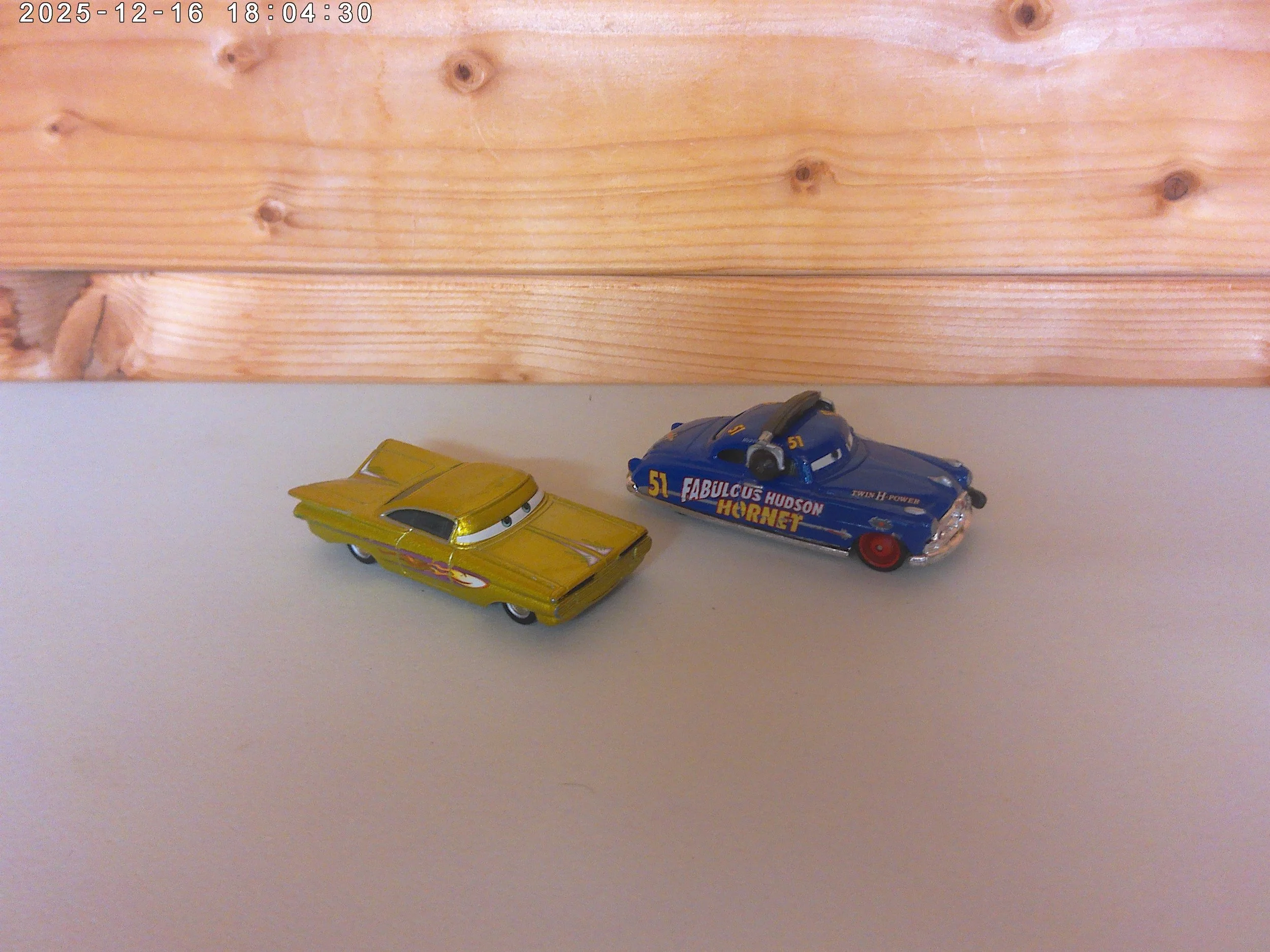 Disney Diecast Cars Ramone & Doc Hudson With Headset