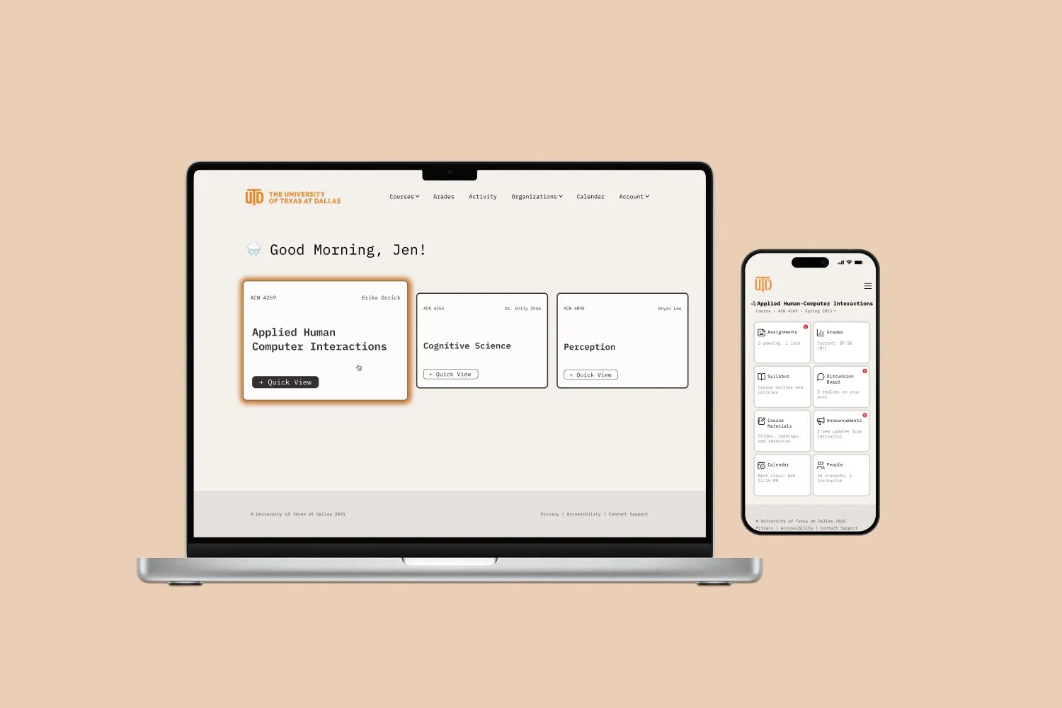 UTD eLearning Redesign