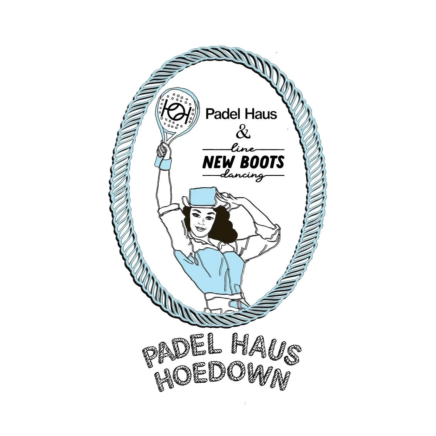 See y&rsquo;all on 10/22🪩🎾 

Link to register for the 1st #PadelHausHoedown below &amp; in our bio🤠

https://nashville.padel.haus/programs/new-boots-padel

#dance #class #studio #offsite #largeevent #company #teambuilding #kids #familyfriendly #lo