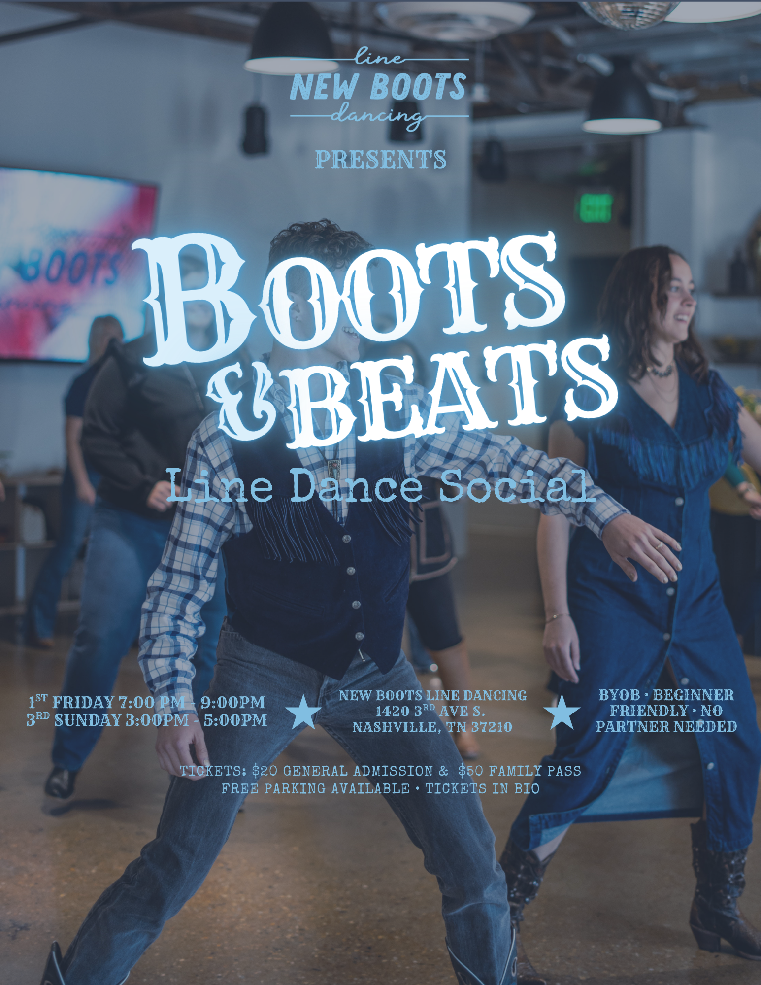 Boots &amp; Beats – Line Dance Social