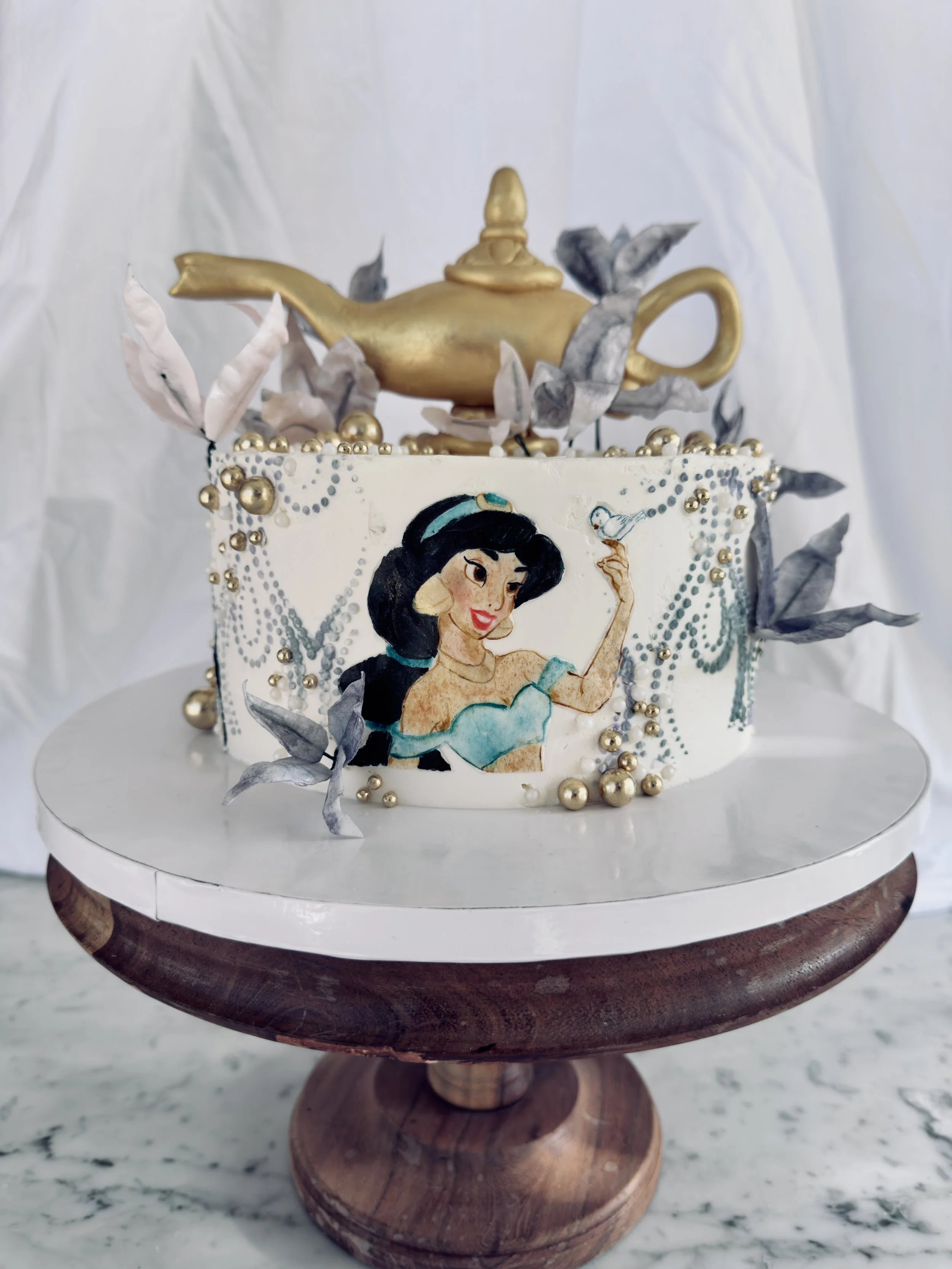 Birthday cake decorated with a 