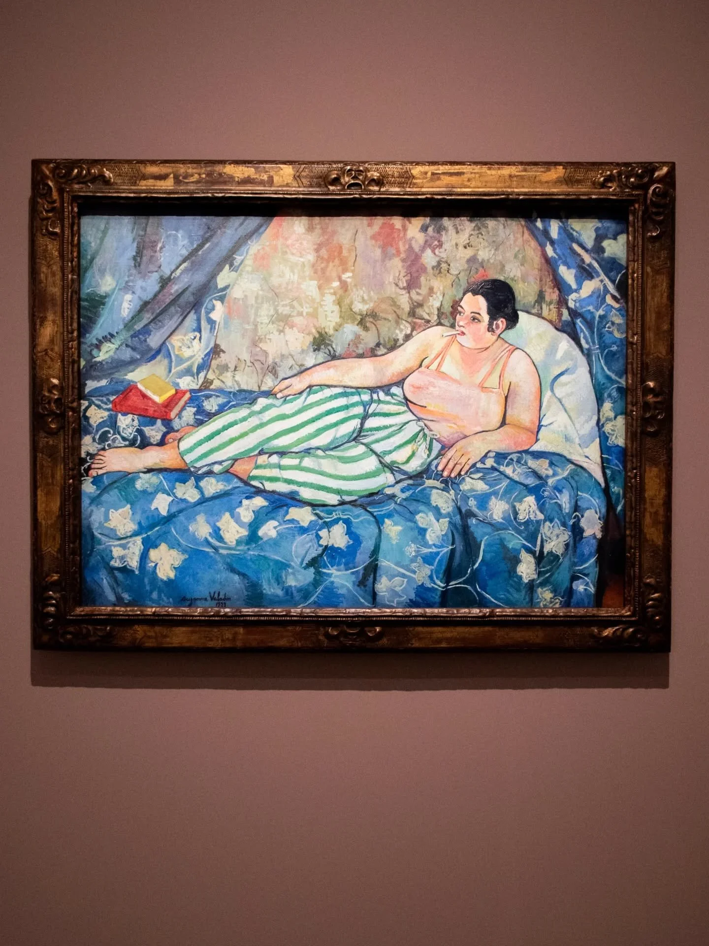 There's nothing like turning around and finding yourself face to face with &quot;Le chambre bleu&quot; by Suzanne Valadon, which you've wanted to see for years and -- on your first trip to France and in your poorest French -- you tried to find (witho