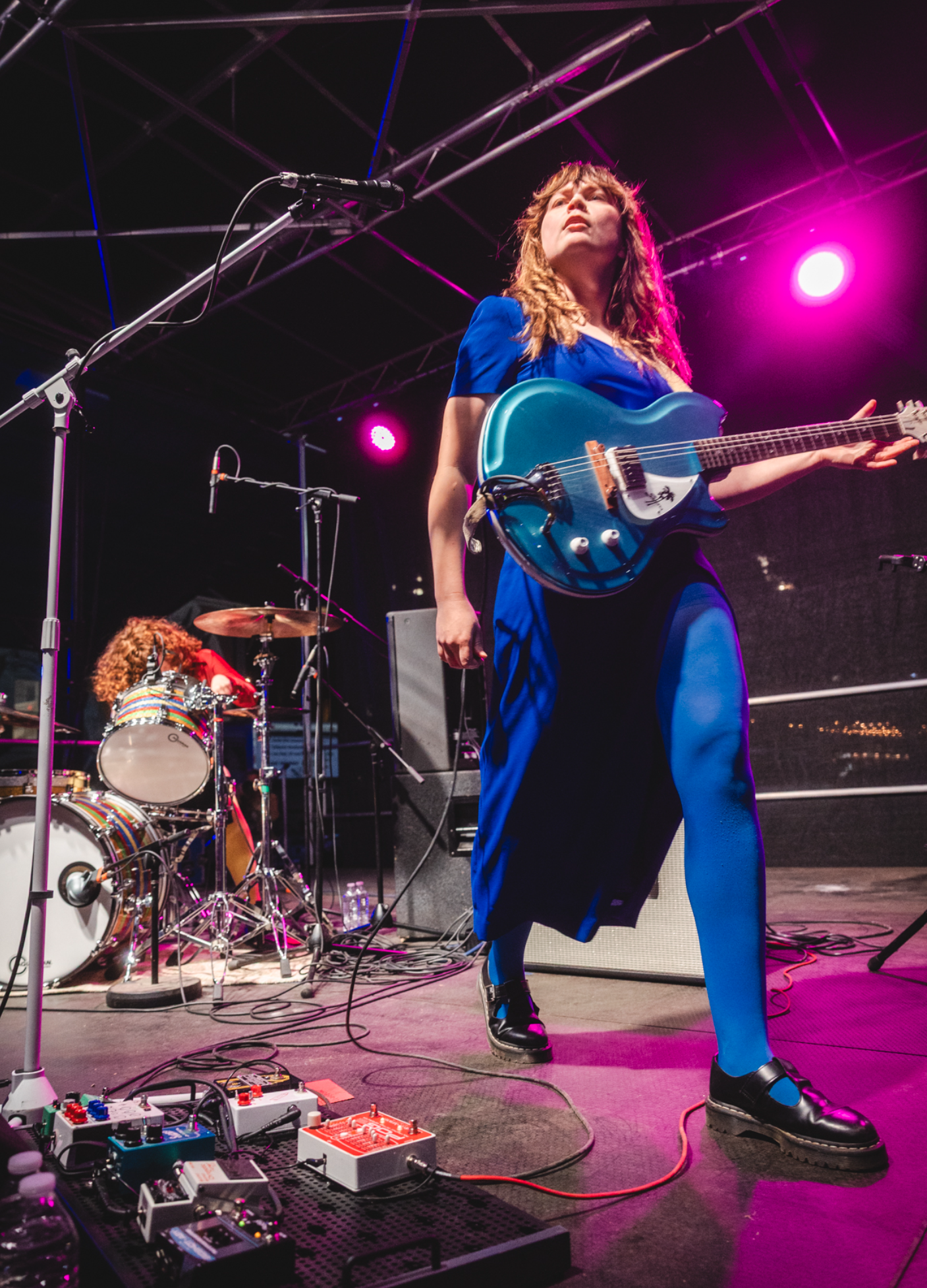 Girl Tones performing at Mayhem 2026.