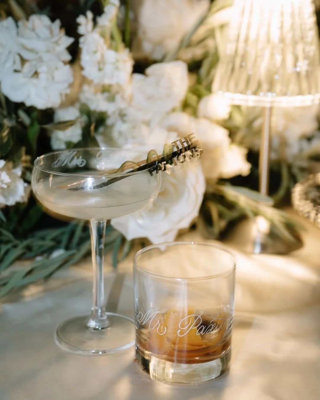 The nighttime reception details &mdash;

@darianshantayphoto 
@teamweddingsbydarianshantay 
@thebartonhouseofredlands 
@twincraftedmobilebar 
@eventsbyheather