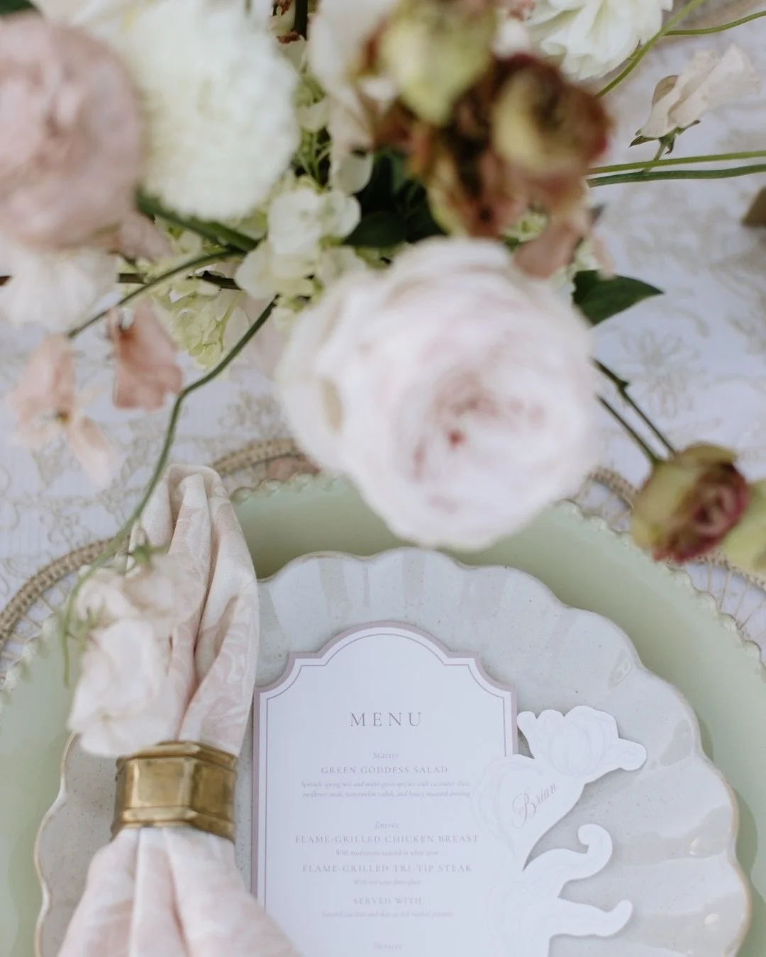 You can see the heart behind every detail of this wedding. A&amp;C it was such a joy celebrating the two of you 🕊️

Venue @serendipity_weddings @khyrabcranch
Photographer @darianshantayphoto 
Second Shooter @teamweddingsbydarianshantay
Wedding Plann