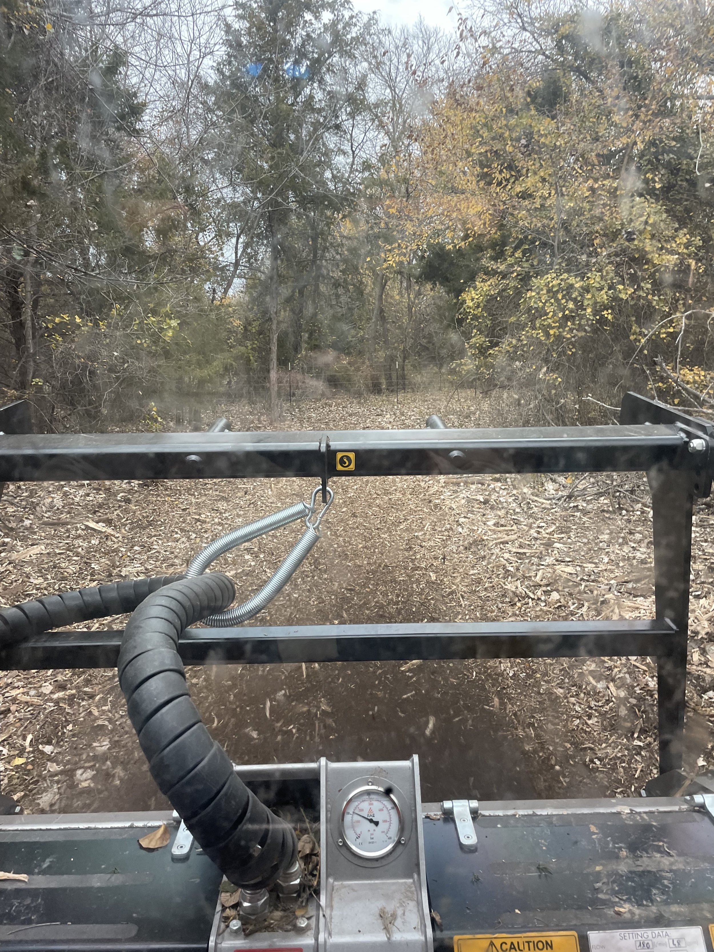 Right of Way Clearing on Breckenridge, TX Residential Property.