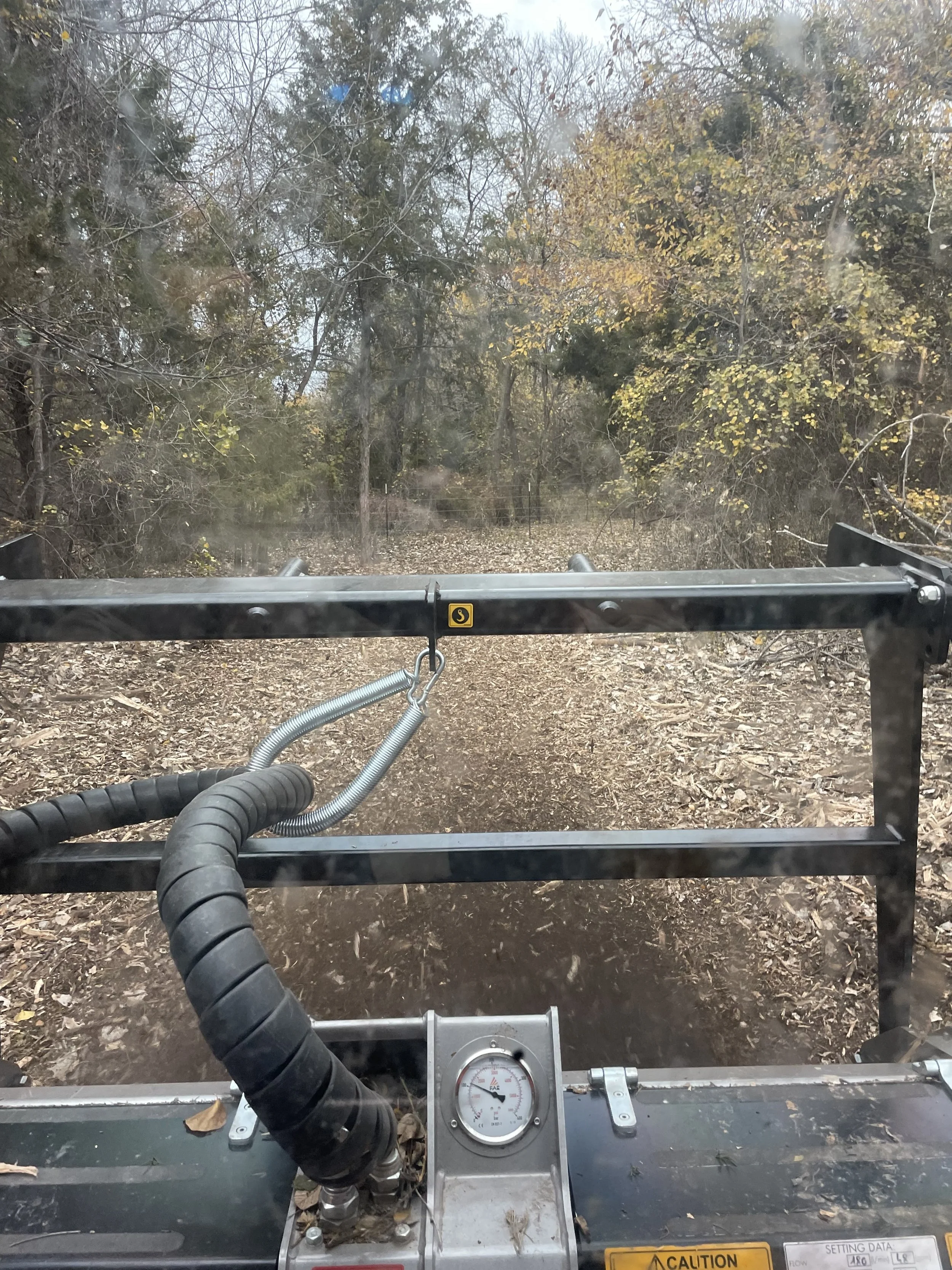 Right of Way Clearing on Breckenridge, TX Residential Property.