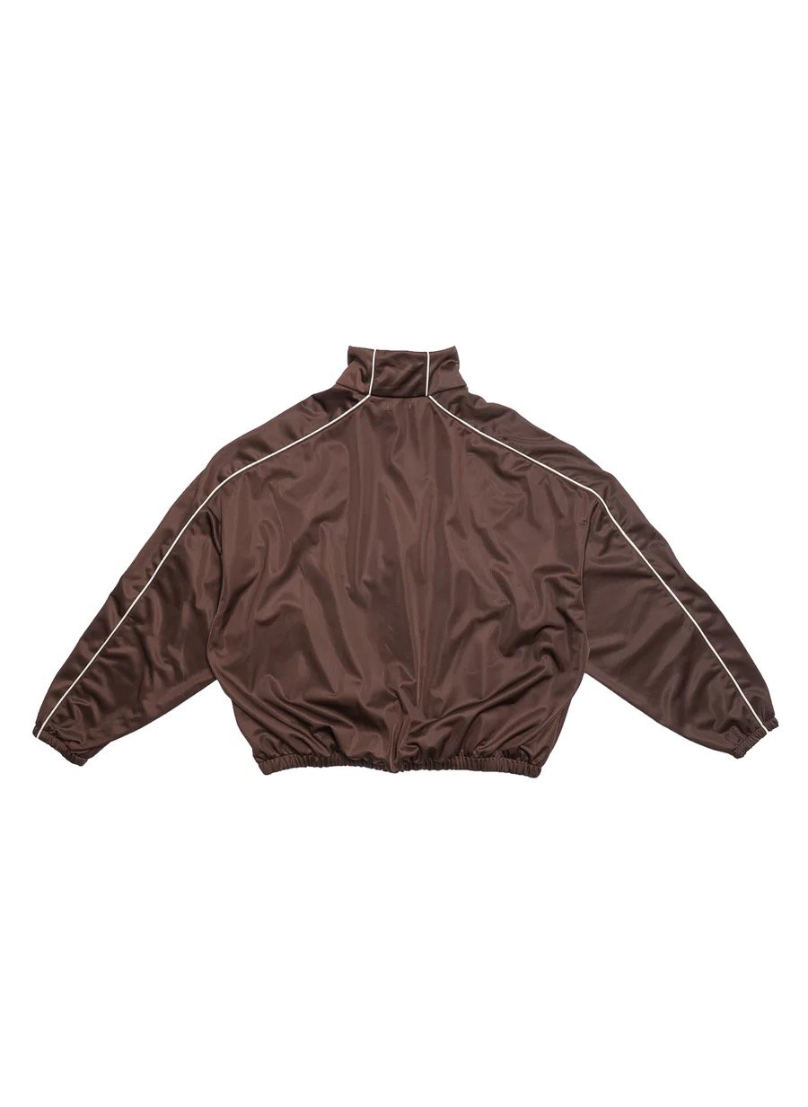 BUFFALO TRACK JACKET - BROWN — WILLY CHAVARRIA