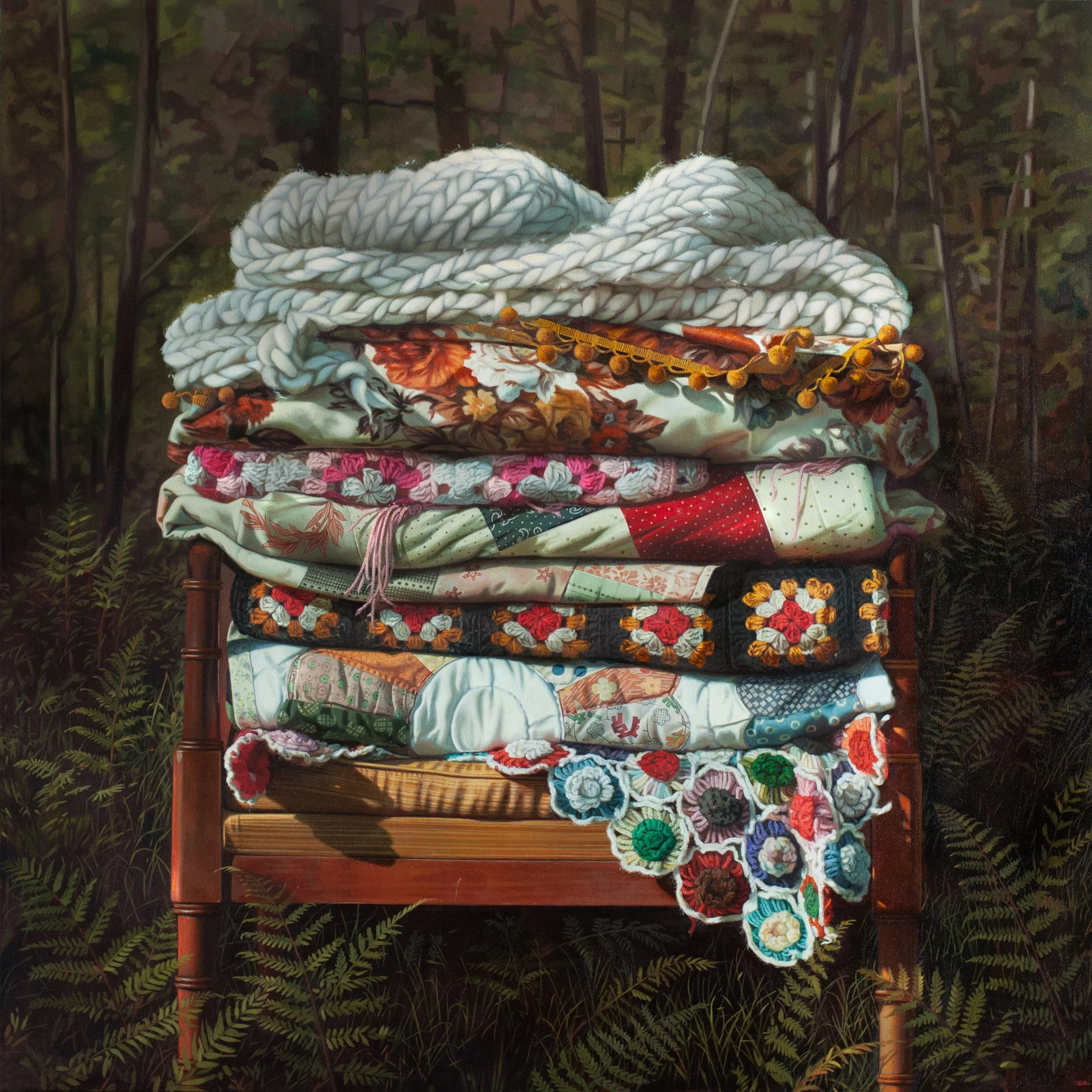 The Wilds. oil on linen. 36" x36"