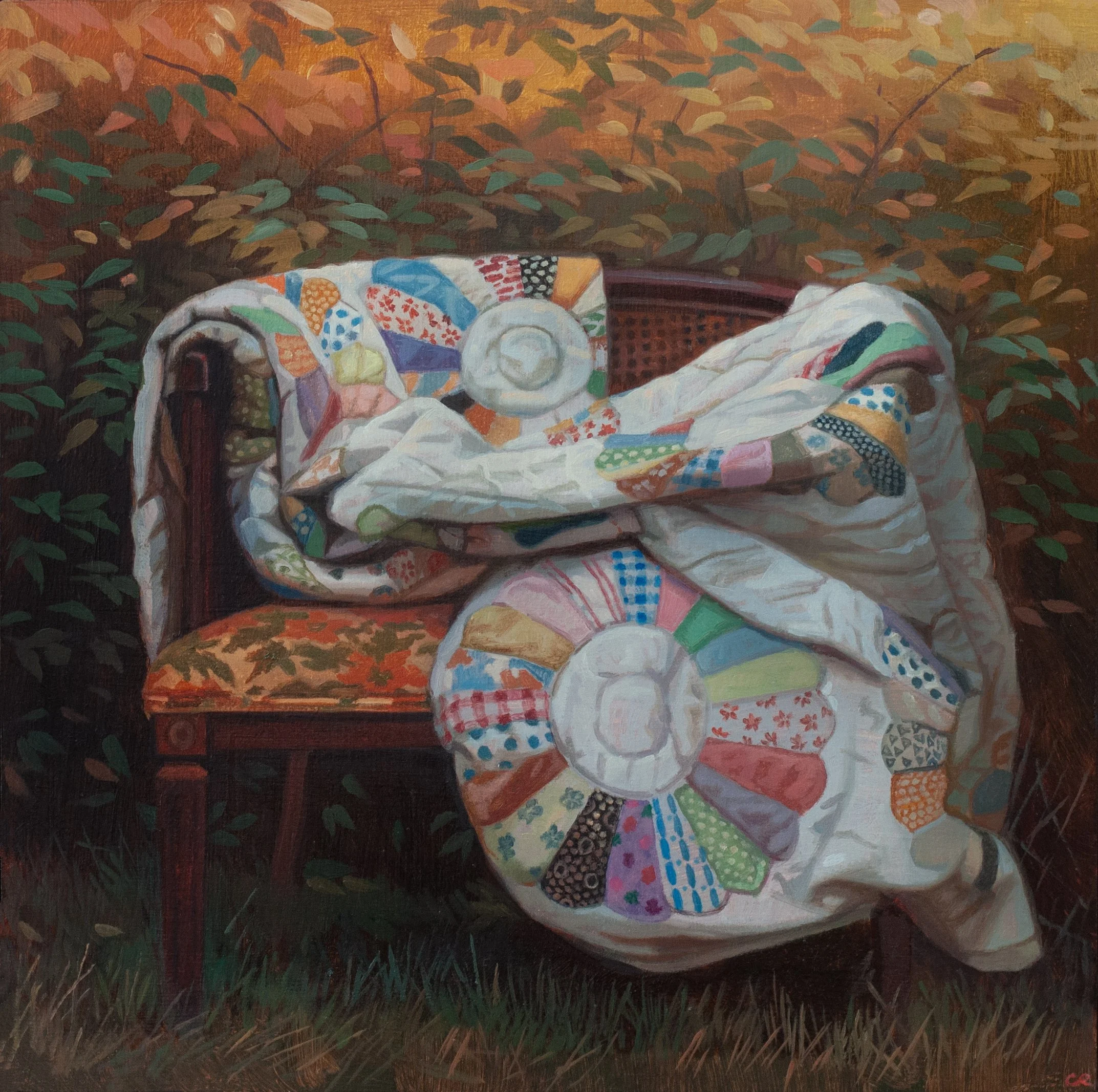 Momento II. oil on panel. 8" x 8"