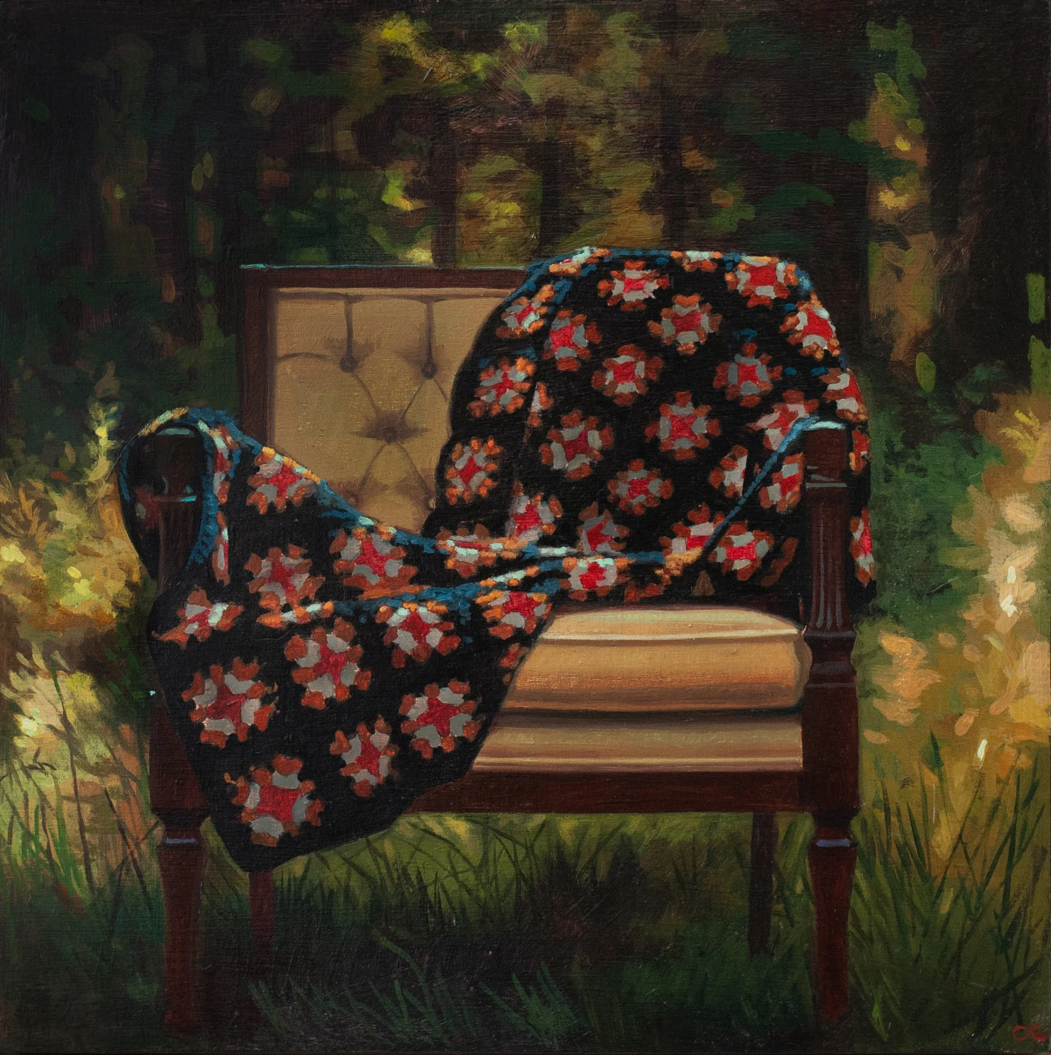 Momento III. oil on panel. 8" x 8"