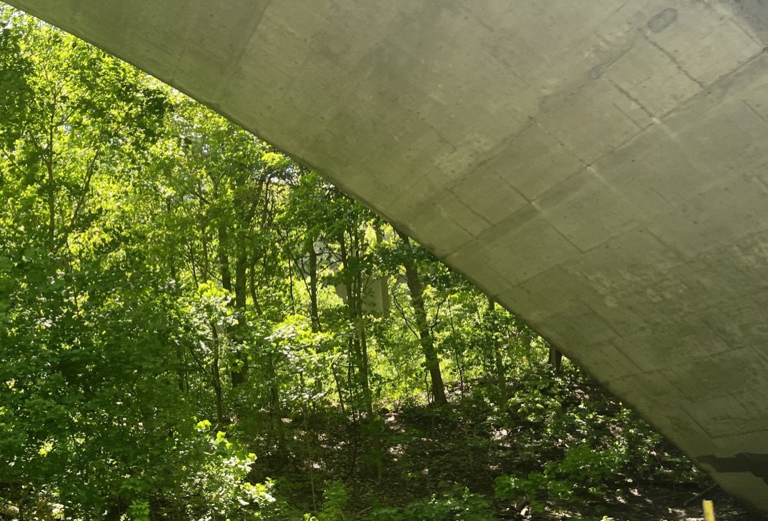 Rosedale Valley Bridge - 43.7° N, 79.4° W Toronto