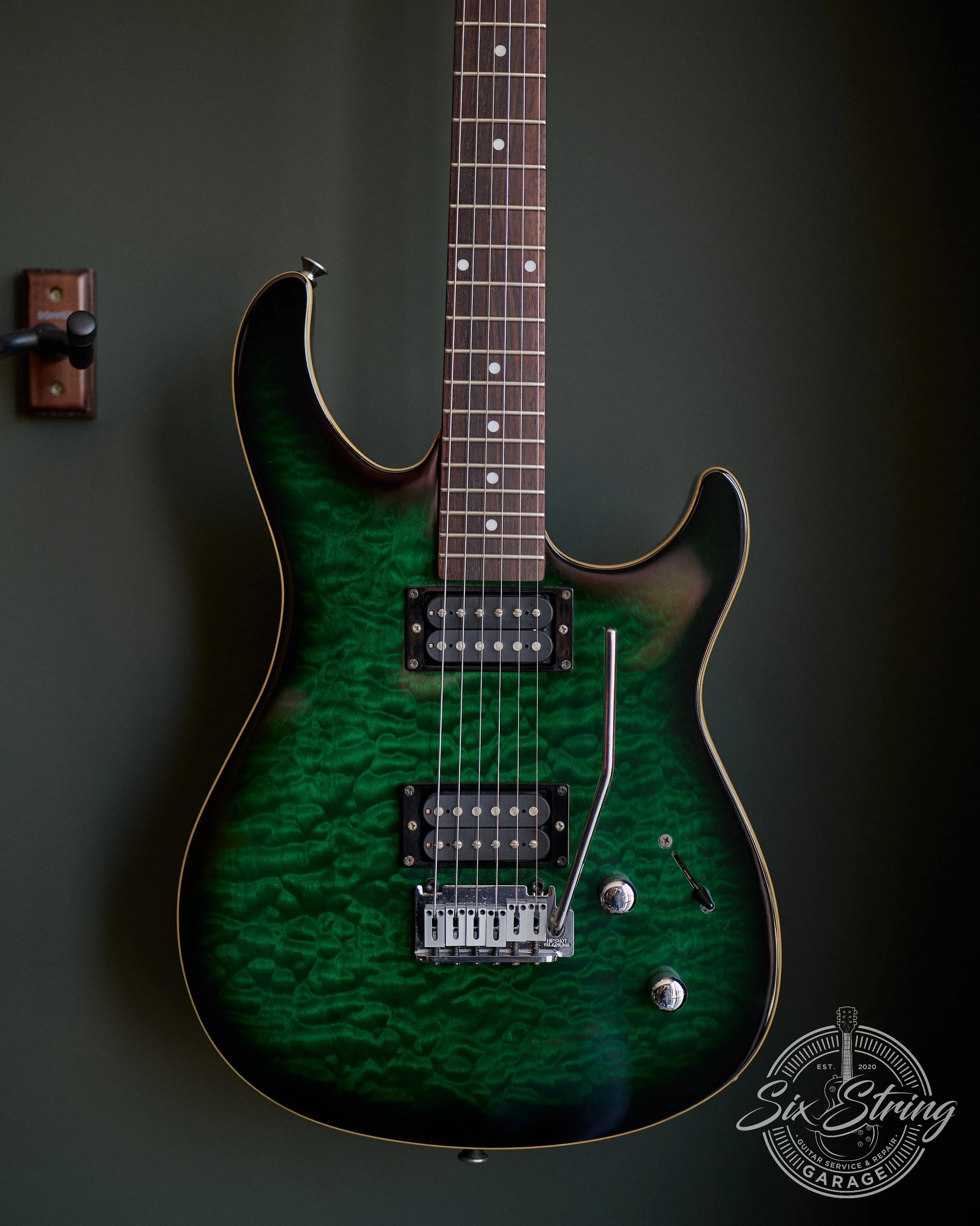 Peavey Limited EXP – Transparent Green Quilt Top