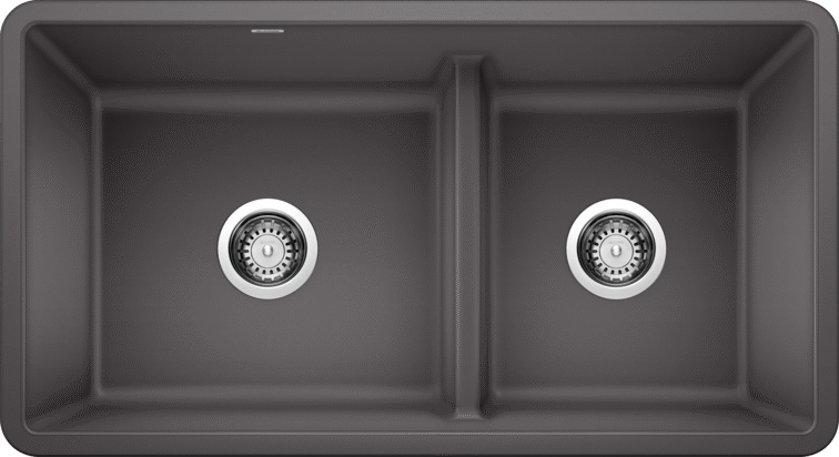 Blanco Precis 1.75 Drop In or Undermount Sink - Cinder