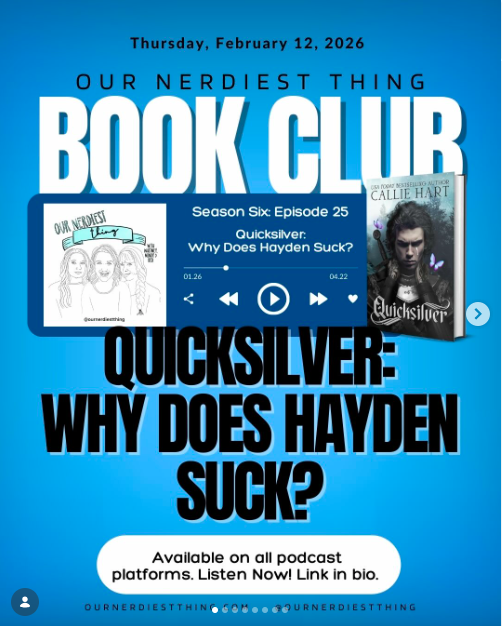 Season 6 Episode 25: Book Club - Quicksilver: Why Does Hayden Suck?
