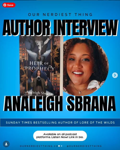 Author Interview: Analeigh Sbrana