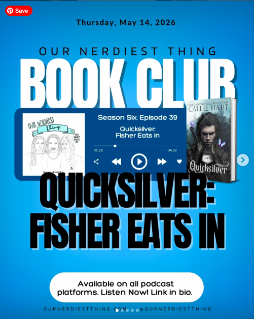 Season 6 Episode 39: Book Club - Quicksilver: Fisher Eats In