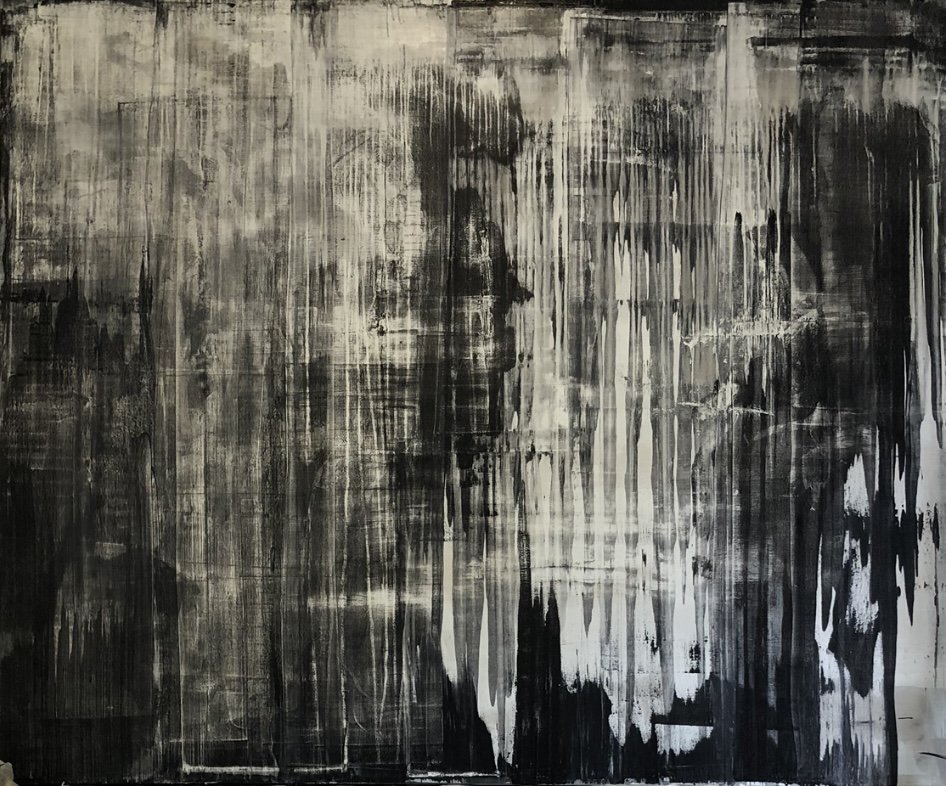 Formazione. 
Acrylic on canvas. 
48x60in. 
121.9x152.4cm.