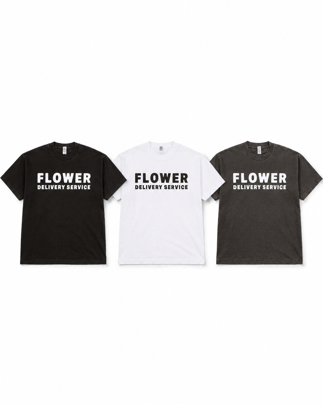 Three-T-Shirt Flower Delivery Display.png