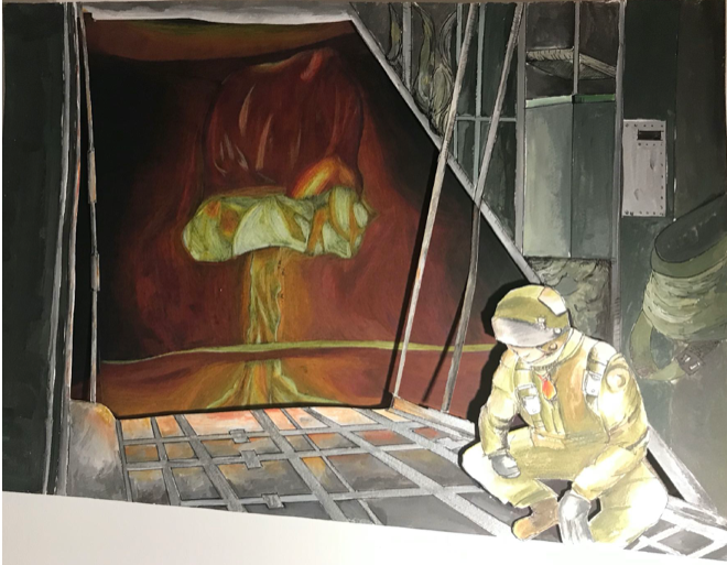 GCSE Art, final artwork