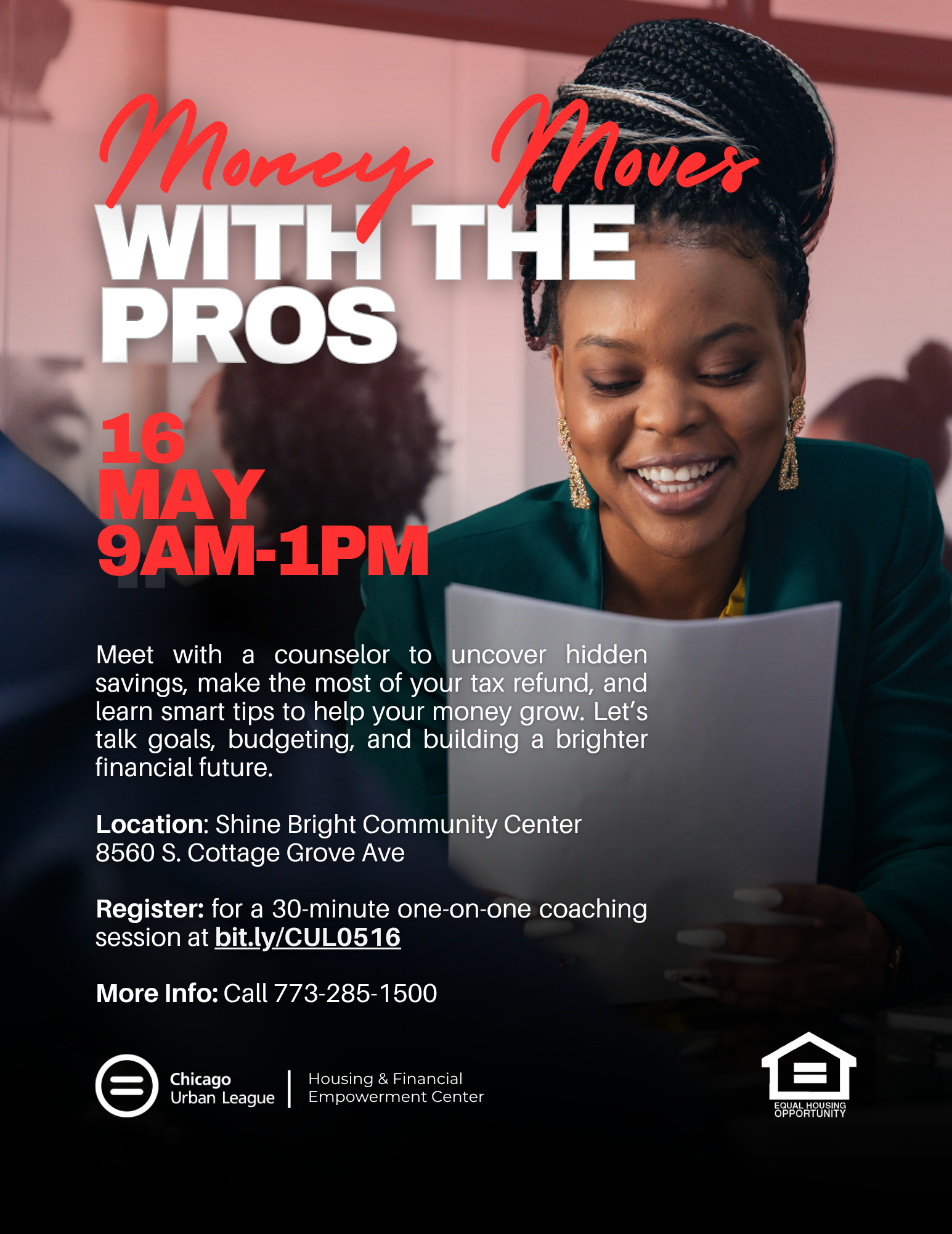 Meet with a Financial Counselor !  