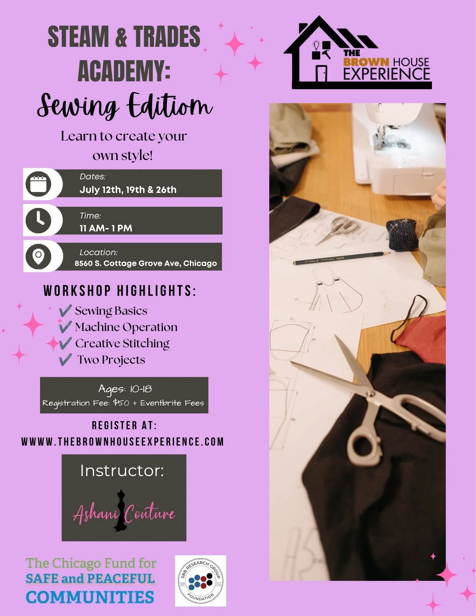 Youth Sewing Class 