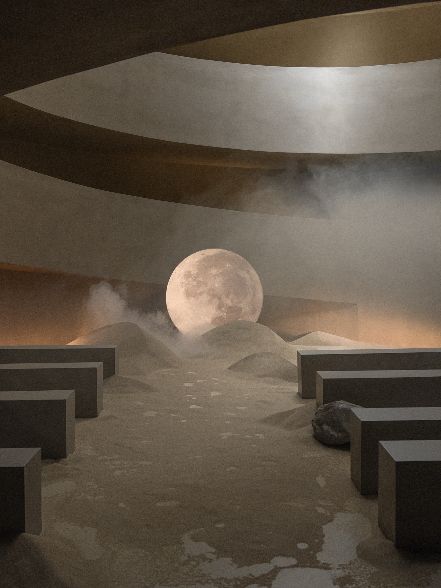 Full Moon, Herdade do Freixo, August 26
.
Scenography is a particularly meaningful dimension for Bosque, a space where our vision can move beyond floral design and into an expressive and immersive form of creation. In collaboration with @blo.weddings